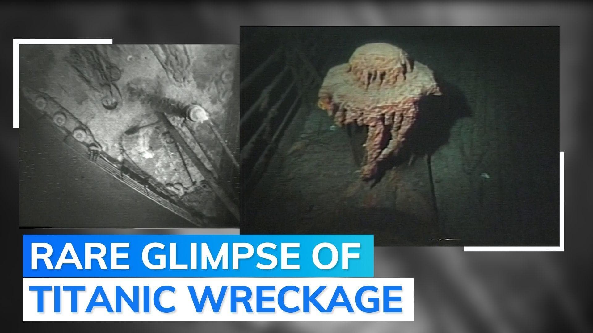 Watch: unseen footage of Titanic wreck from a 1986 dive video