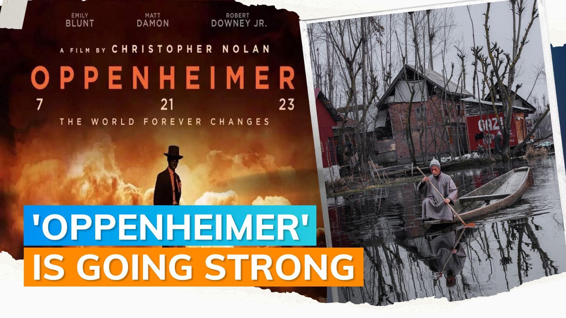 'Oppenheimer' brings cinema back to life in Kashmir after Shah Rukh Khan’s ‘Pathaan’