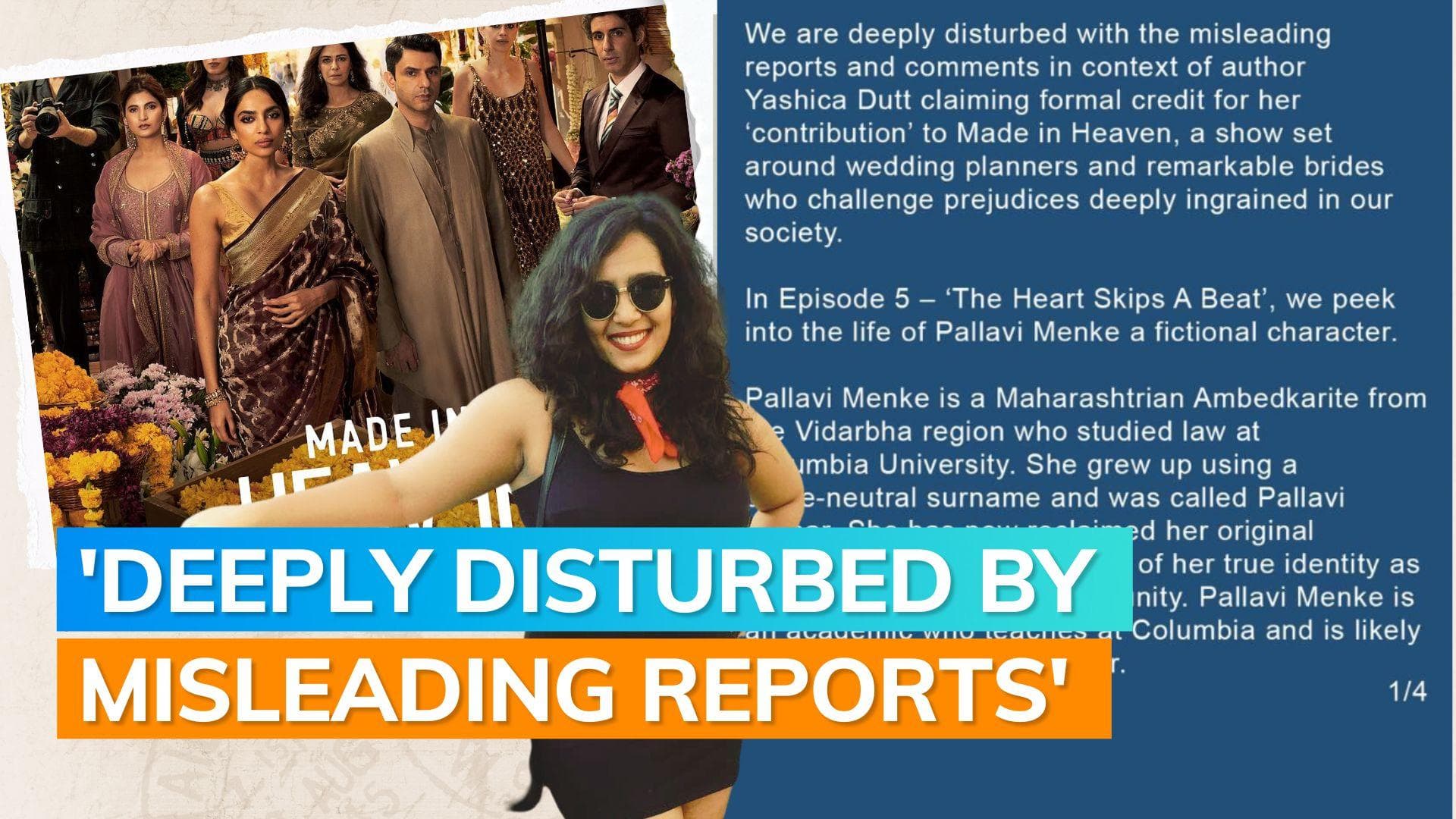 'Made In Heaven 2' makers hit back at author Yashica Dutt; deny using her life or work in the show