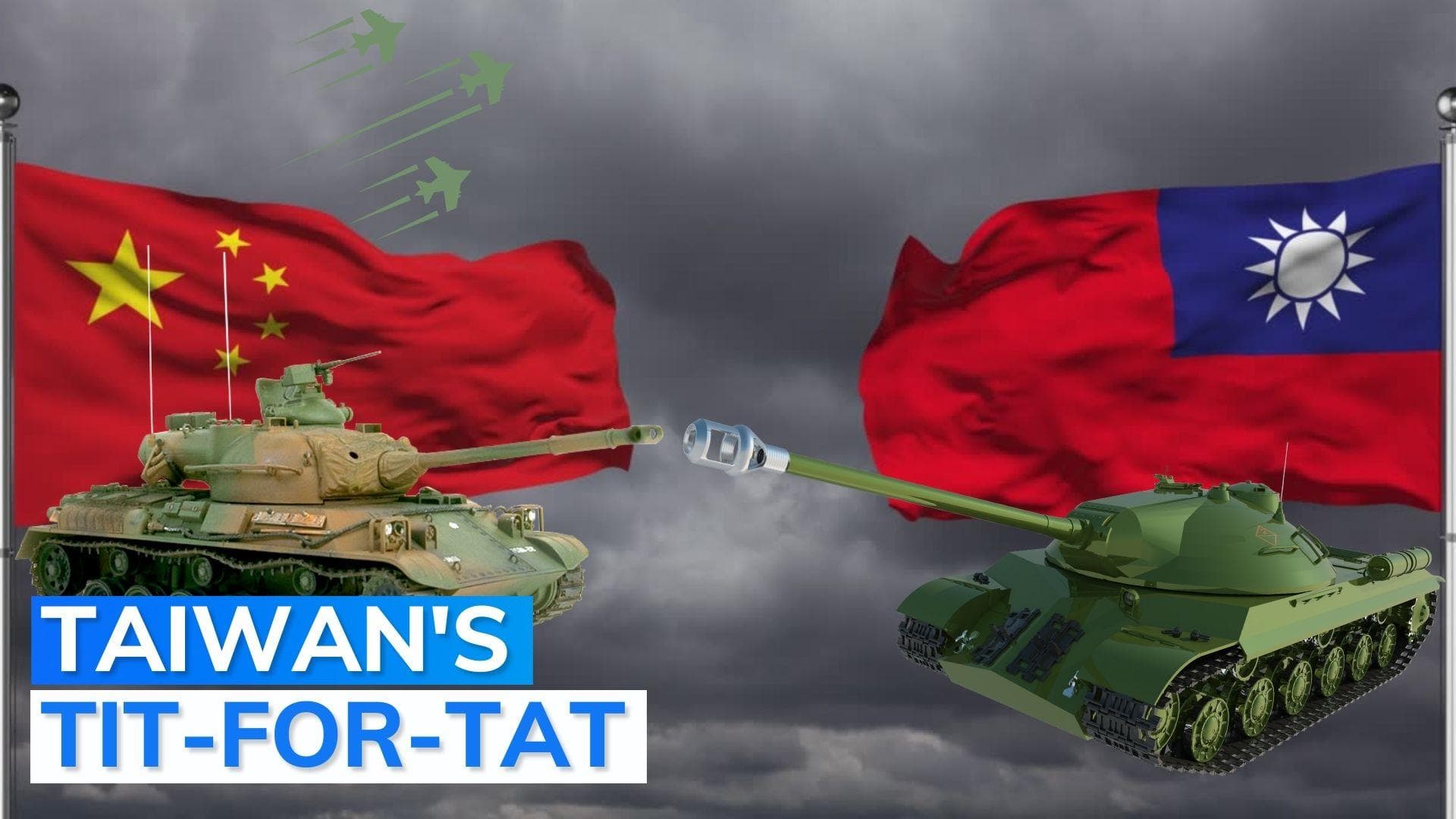 Taiwan holds live-fire military drill to 'prep for invasion' by China