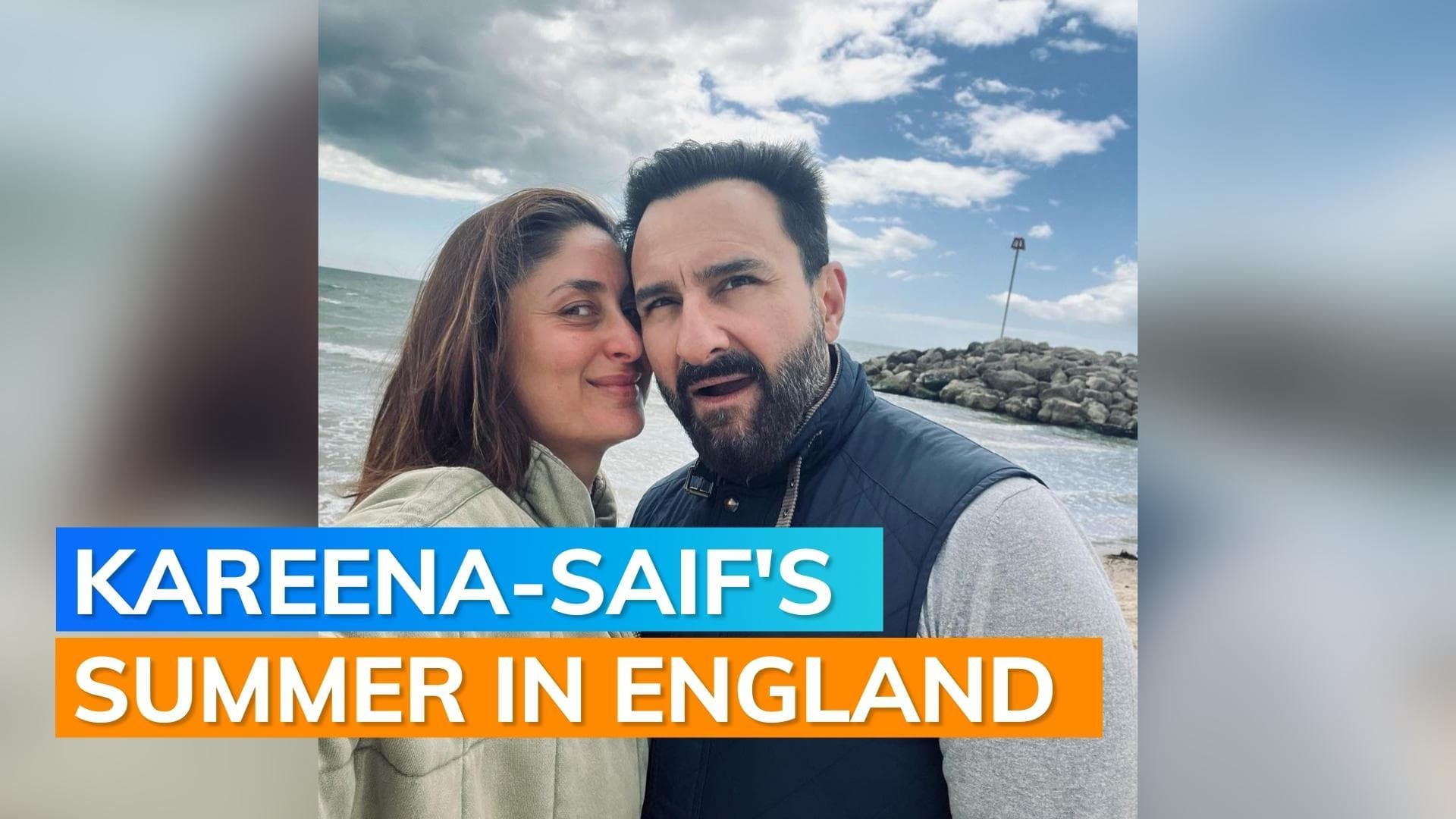 Kareena Kapoor Khan shares romantic pictures with husband Saif Ali Khan at the English Channel