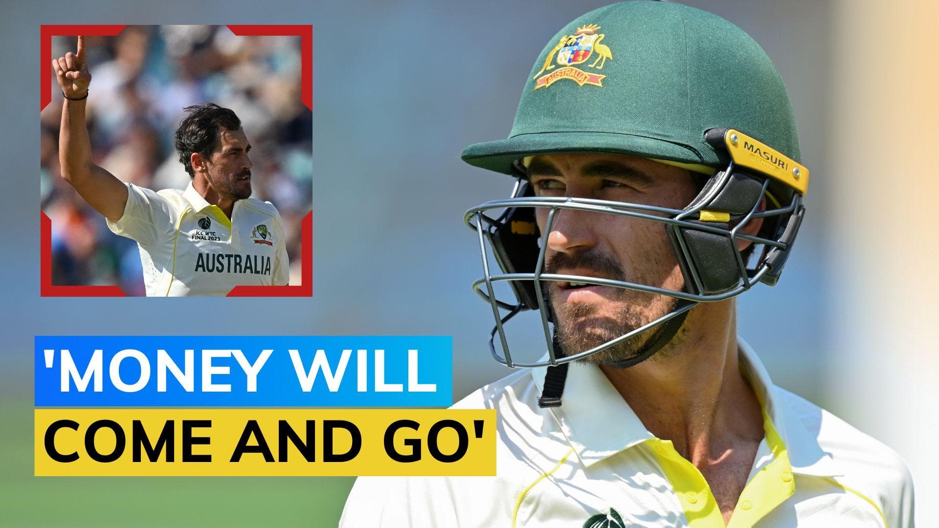 WTC Final 2023: Playing for Australia is more important than IPL money - Mitchell Starc | IND vs AUS