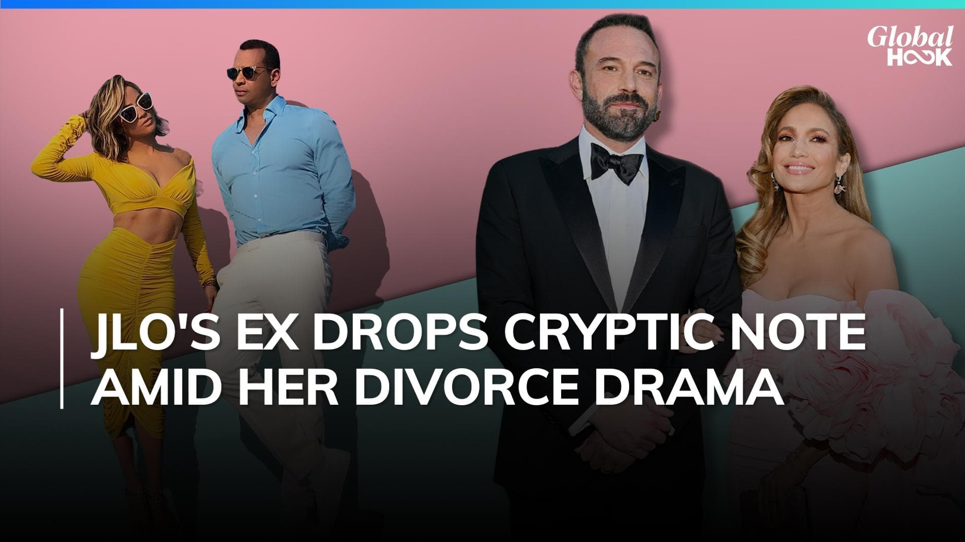 Did Jennifer Lopez's ex-fiance Alex Rodriguez take a swipe at her divorce with Ben Affleck? 