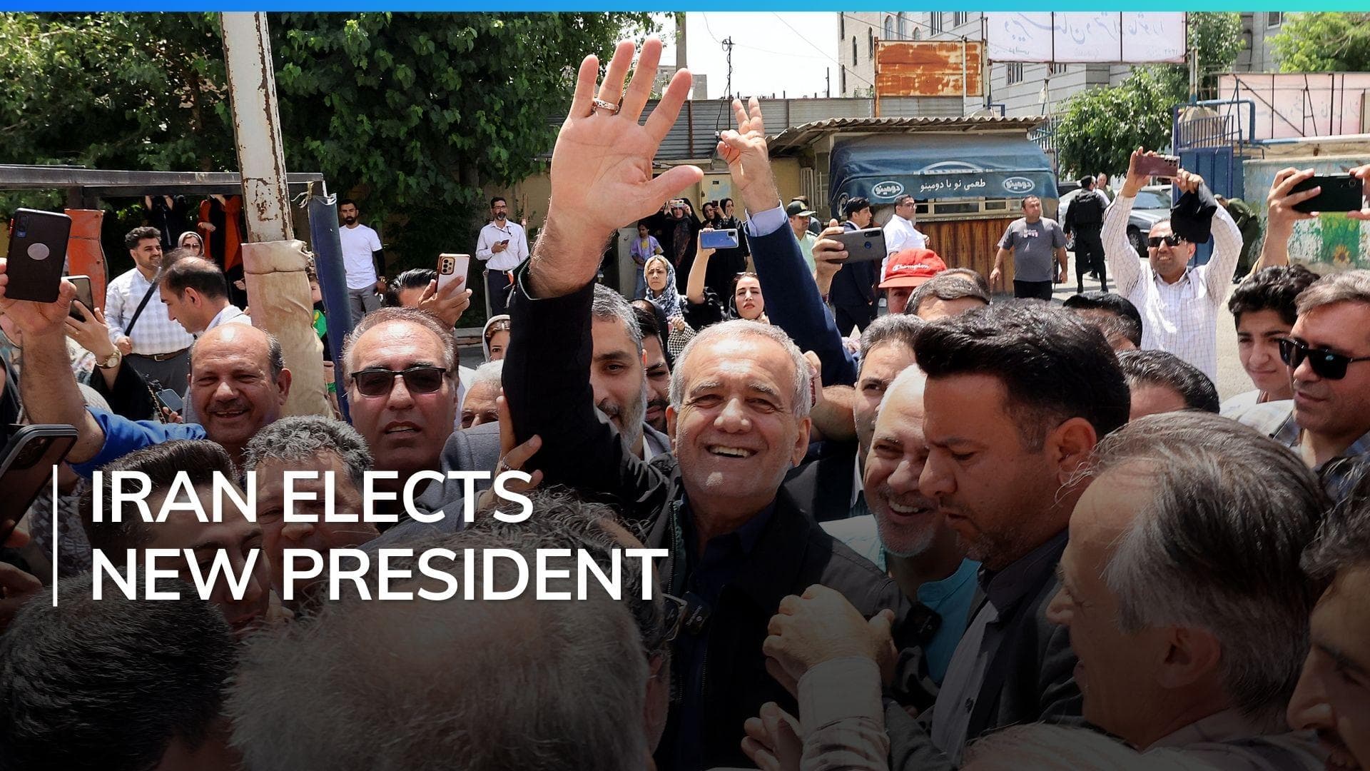 Reformist Pezeshkian wins Iran's presidential runoff election, besting hard-liner Jalili