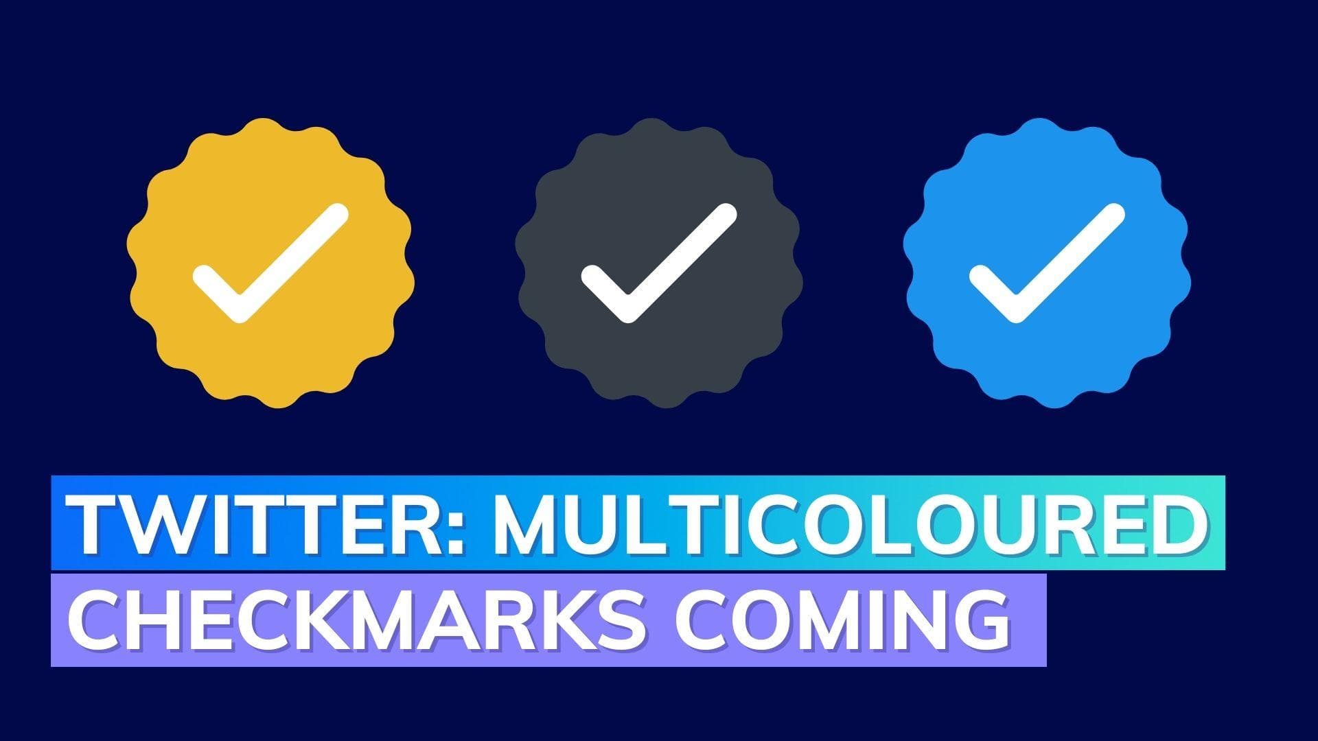 Twitter to launch a new multicoloured verification system soon