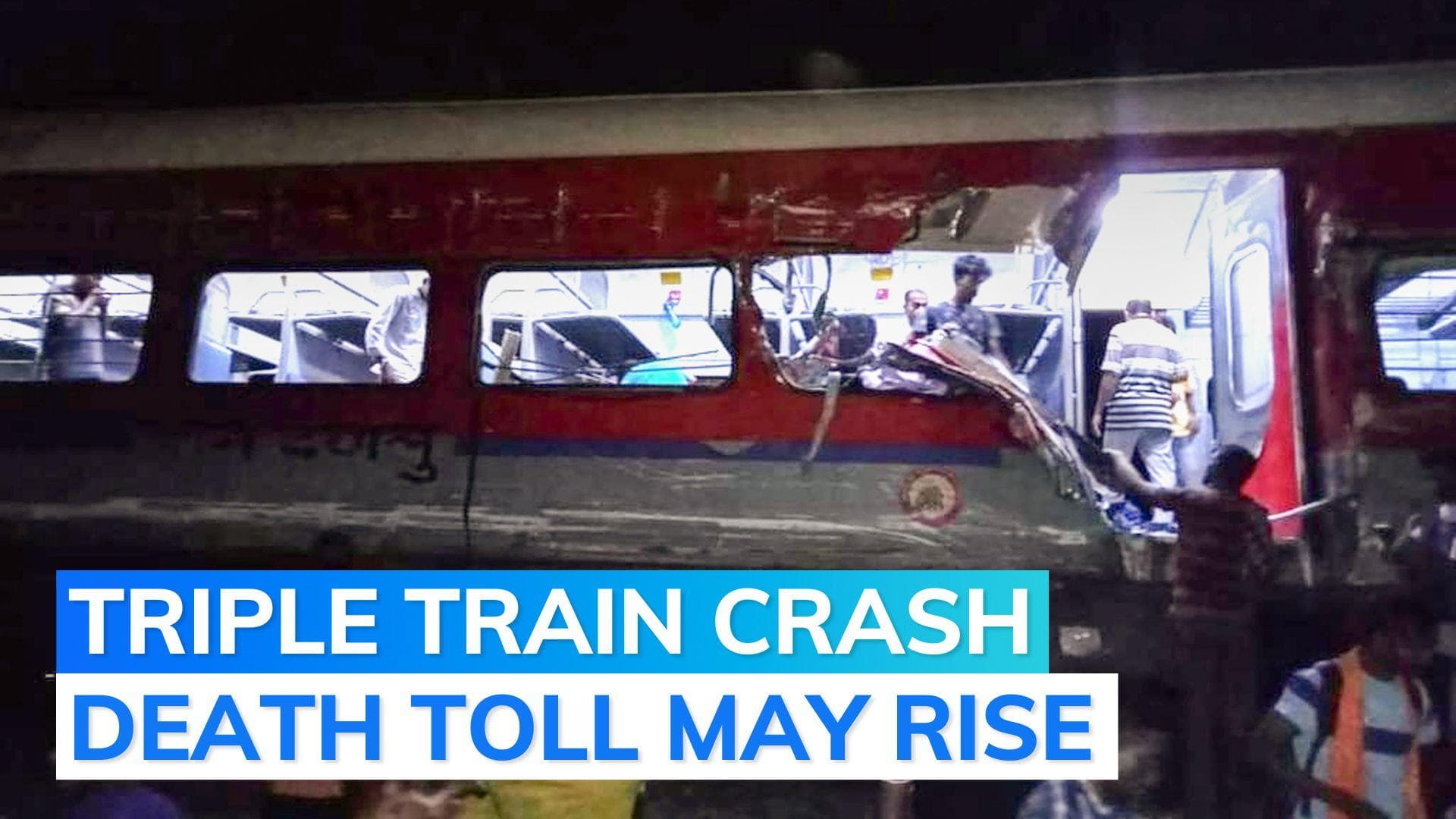 Odisha accident: 233 killed, 900 hurt in triple train crash
