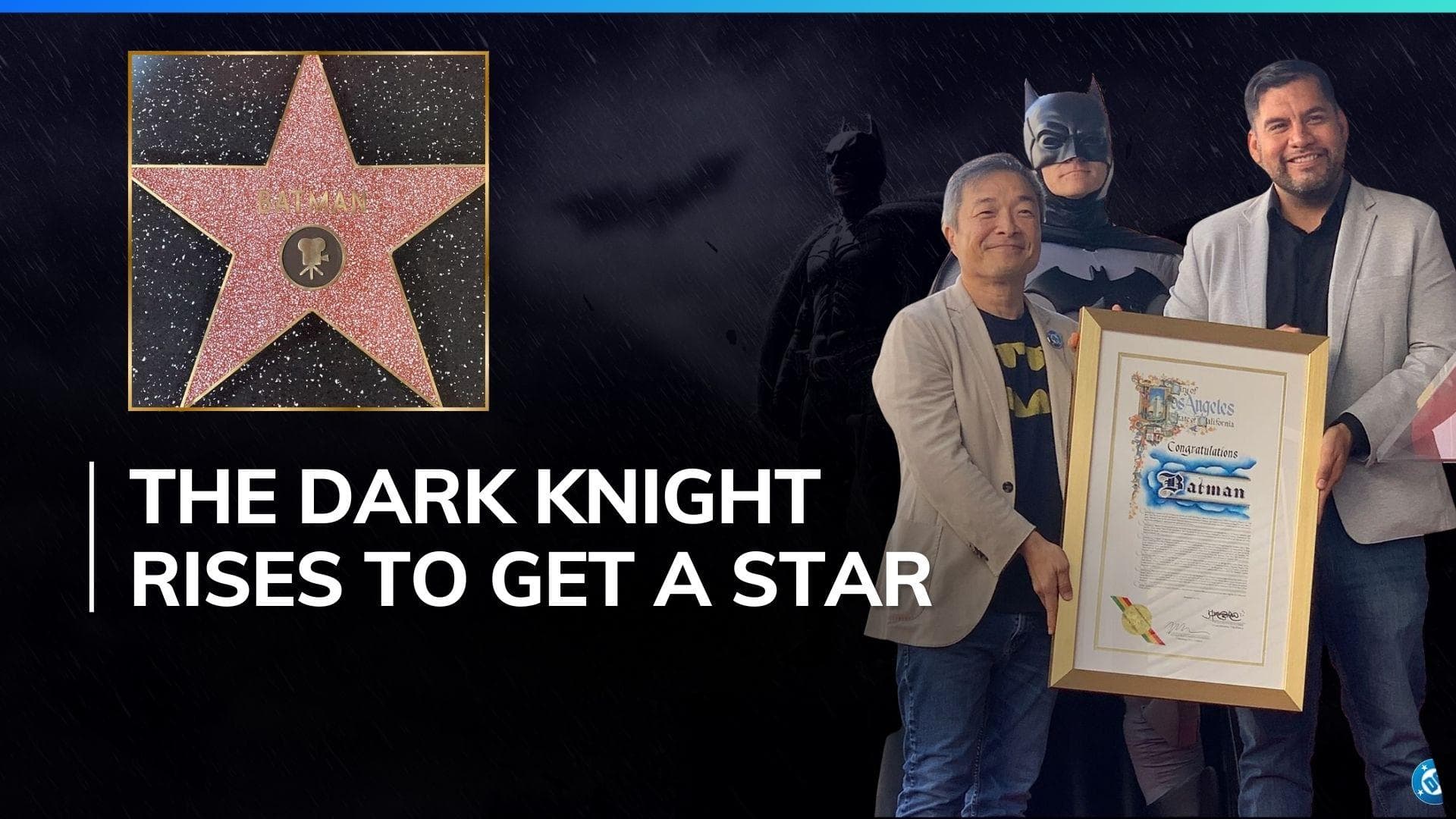 Batman reaches the 'Hollywood Walk of Fame'; First superhero to achieve a star