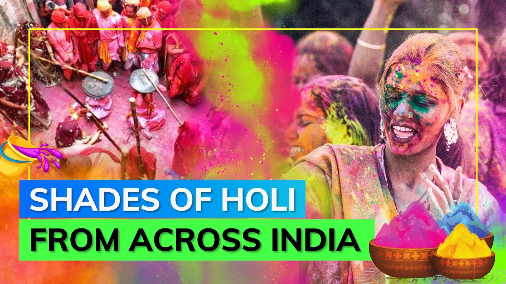 Holi 2023: From 'Phoolon ki Holi' to 'Basanta Utsab' here are different shades of Holi from across India