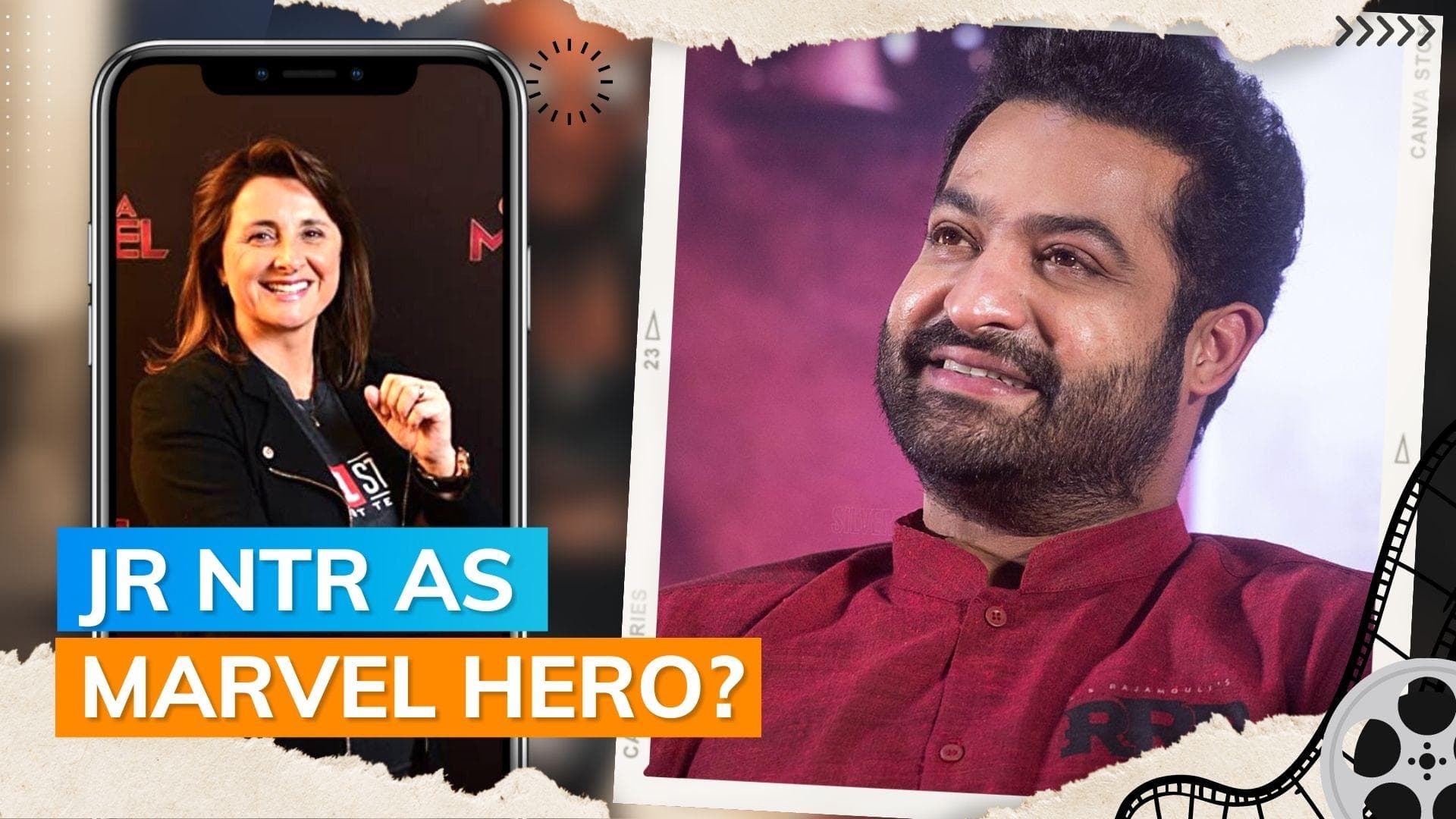 ‘RRR’ star Jr NTR meets top Marvel Studios executive after expressing desire to be in a MCU project