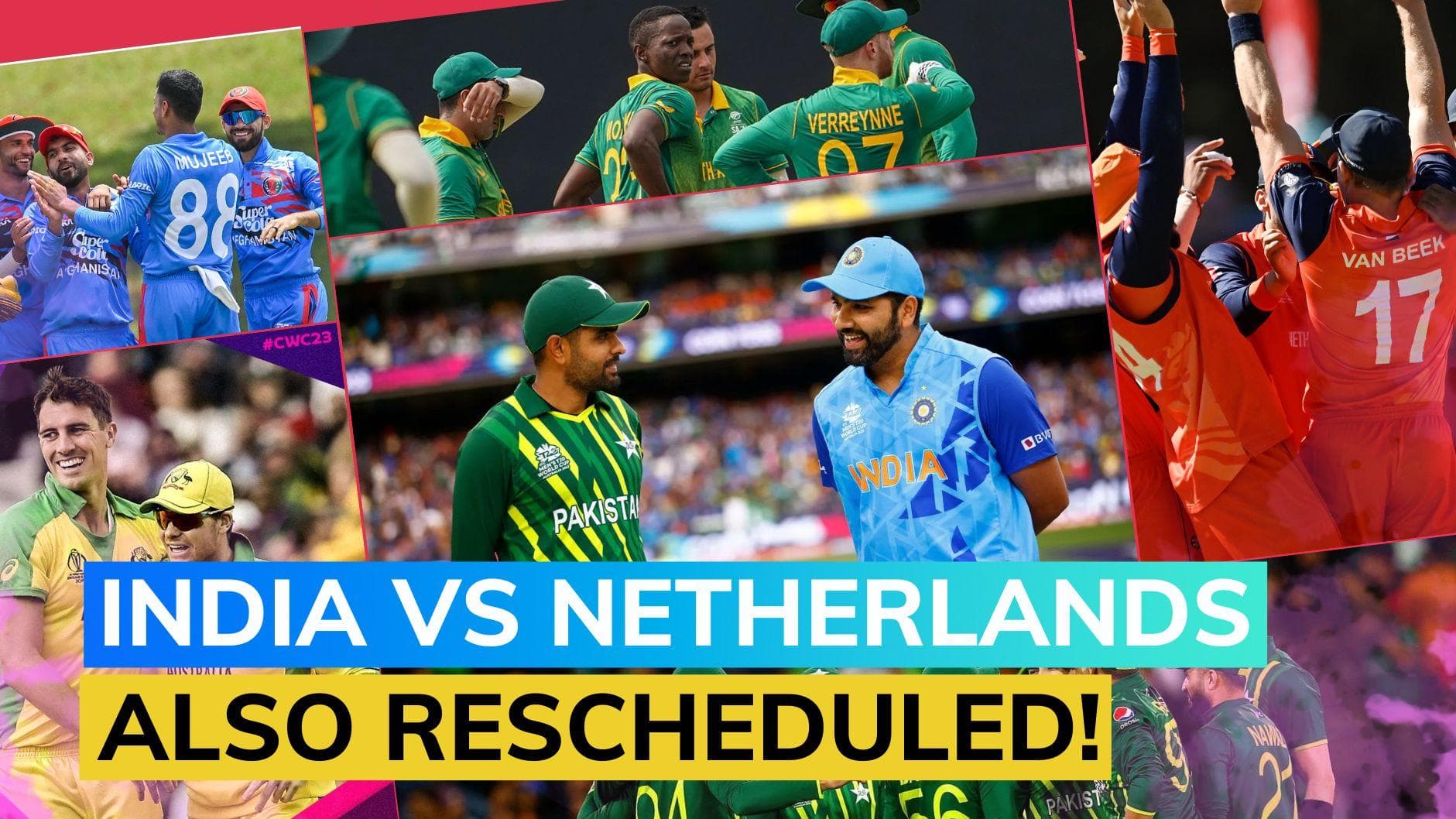 ODI World Cup Schedule change: India vs Pakistan and 8 other matches get rescheduled, check full list