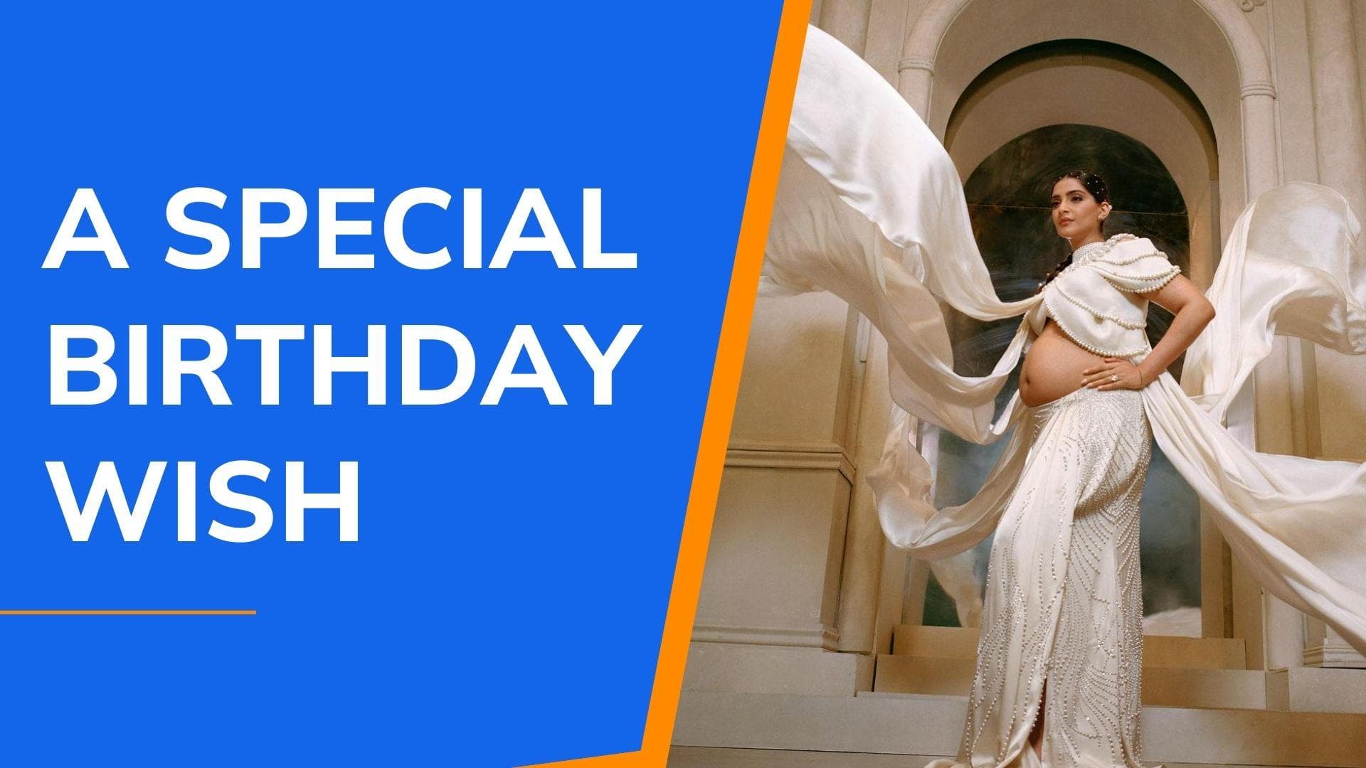 Sonam Kapoor's 37th birthday: The actor looks radiant in Abu Jani Sandeep Khosla ensemble