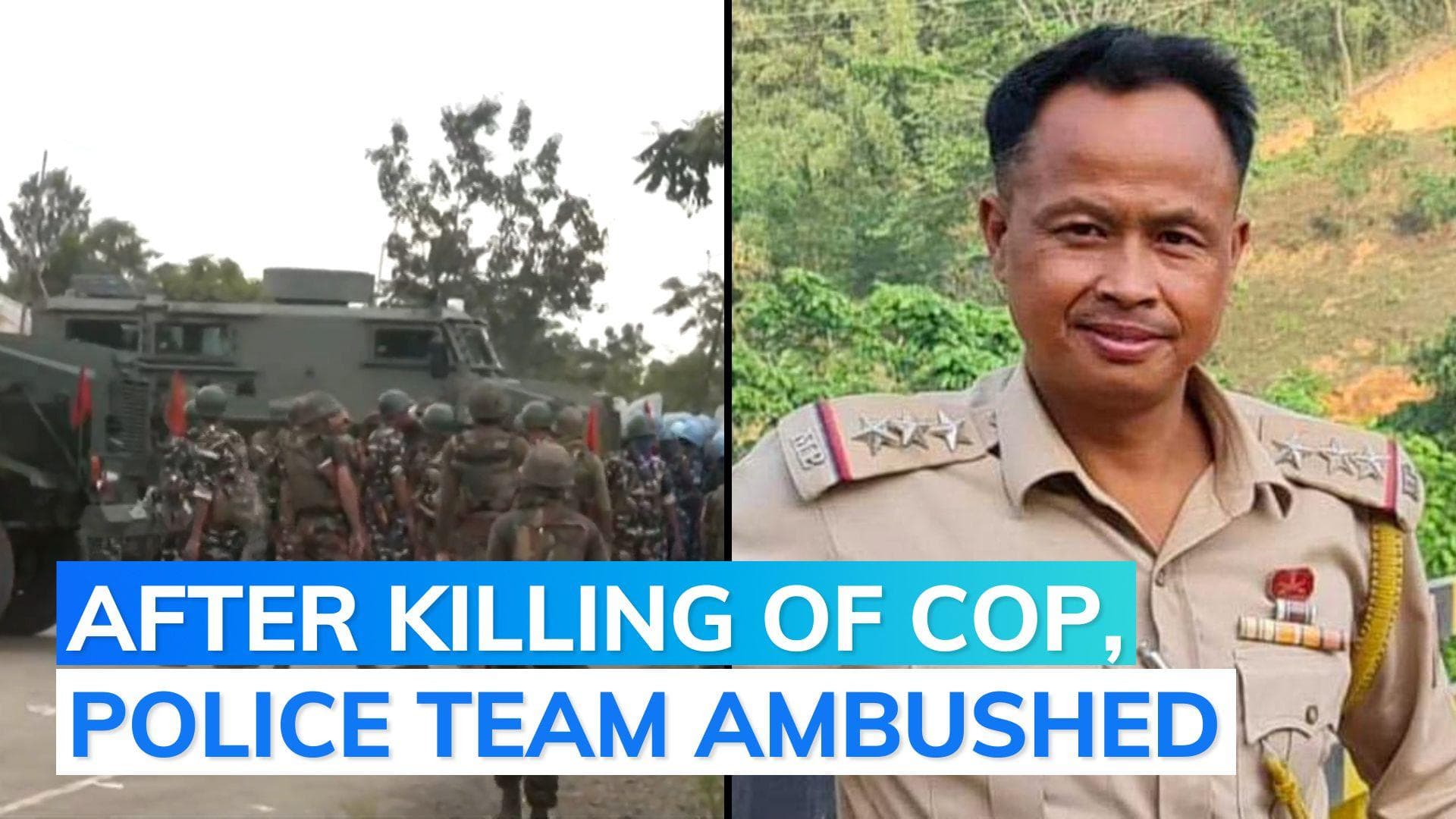 Manipur police commandos ambushed on Imphal-Moreh highway, 3 injured