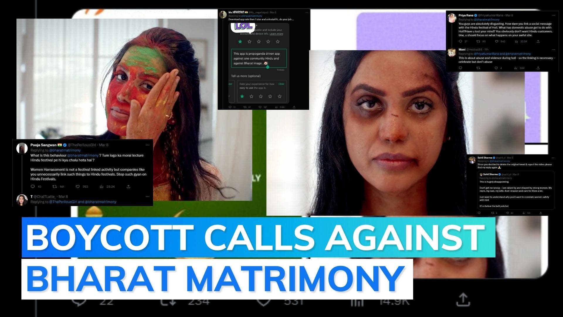 Here's why Bharat Matrimony's Holi video has sparked outrage