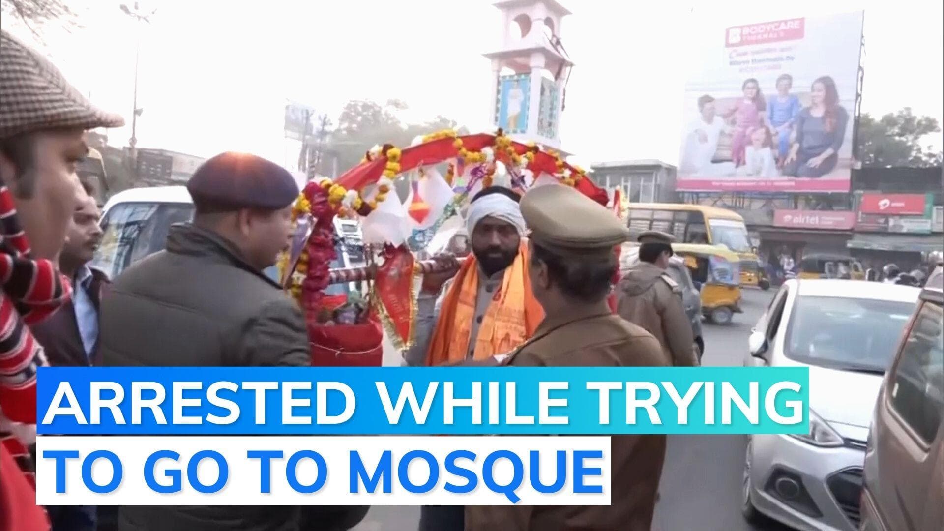 Mathura: amid tension over Hanuman Chalisa call, Hindu group leaders detained by police