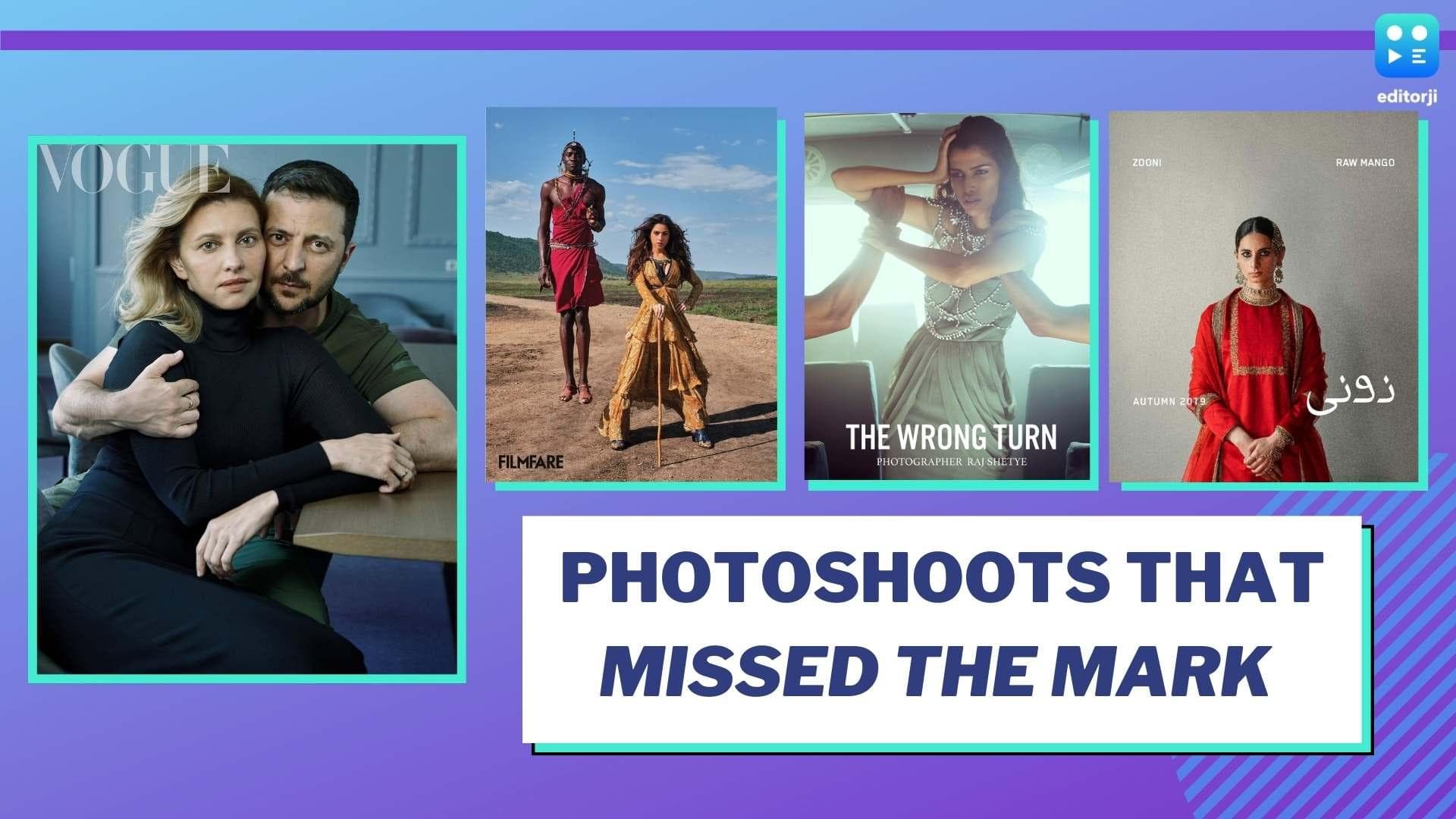 'Problematic' photoshoots: the thin line between being evocative and insensitive