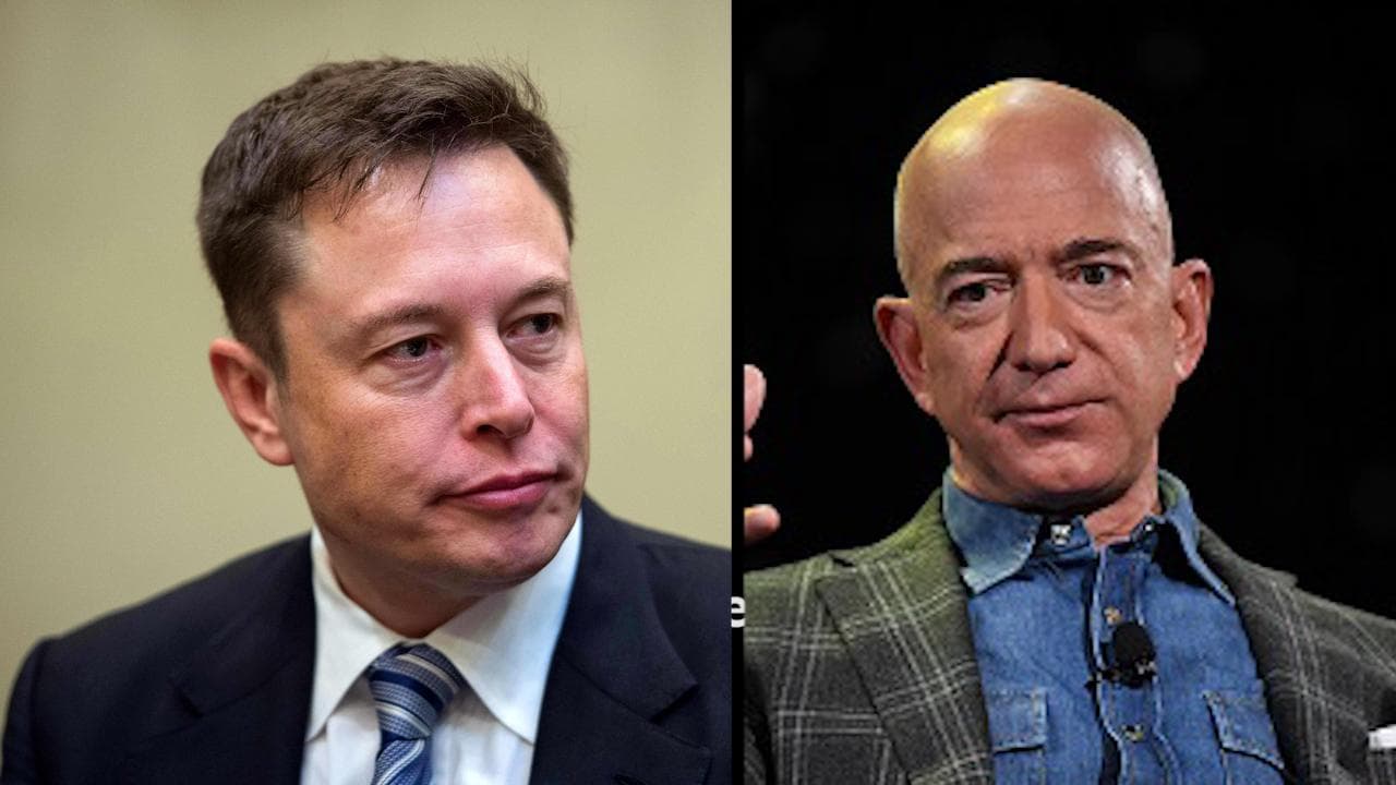 Musk to Bezos, 'You can't sue your way to the moon.'