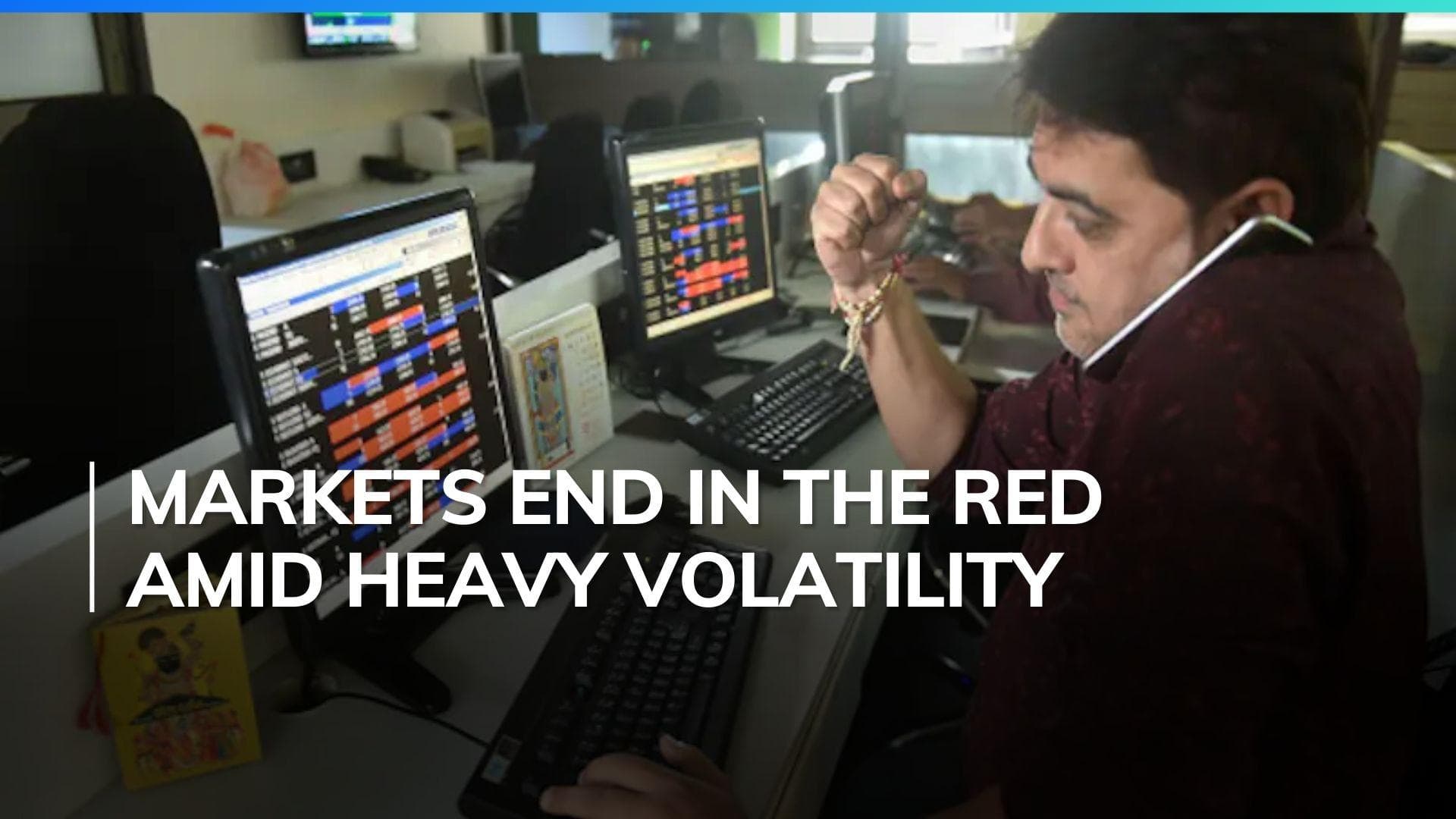 Sensex and Nifty extend losing streak to fourth straight session amidst volatility and FII exodus