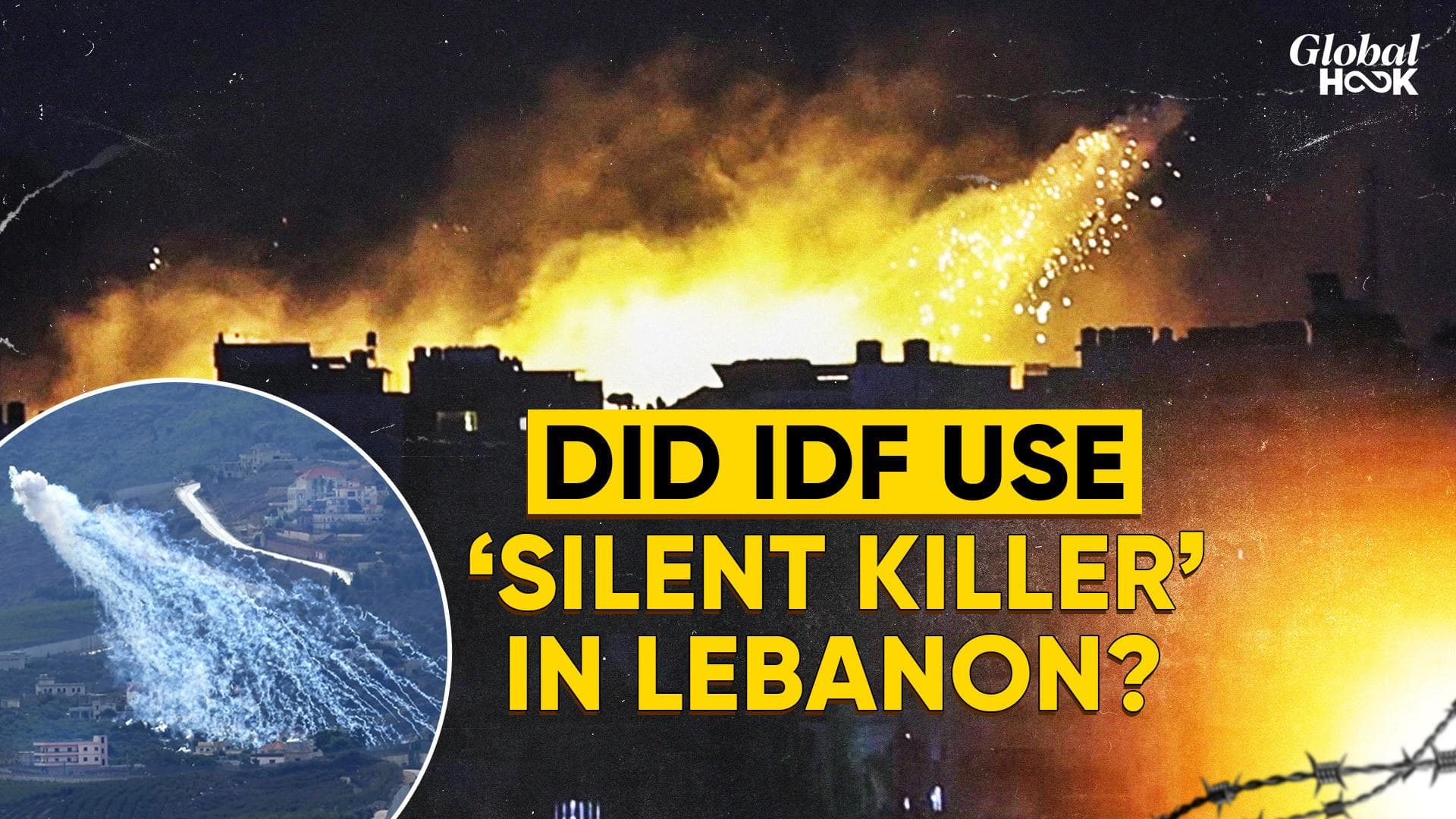 Israel Accused Of Using Banned White Phosphorus In Beirut Bombing | 6 Killed In Health Centre Strike