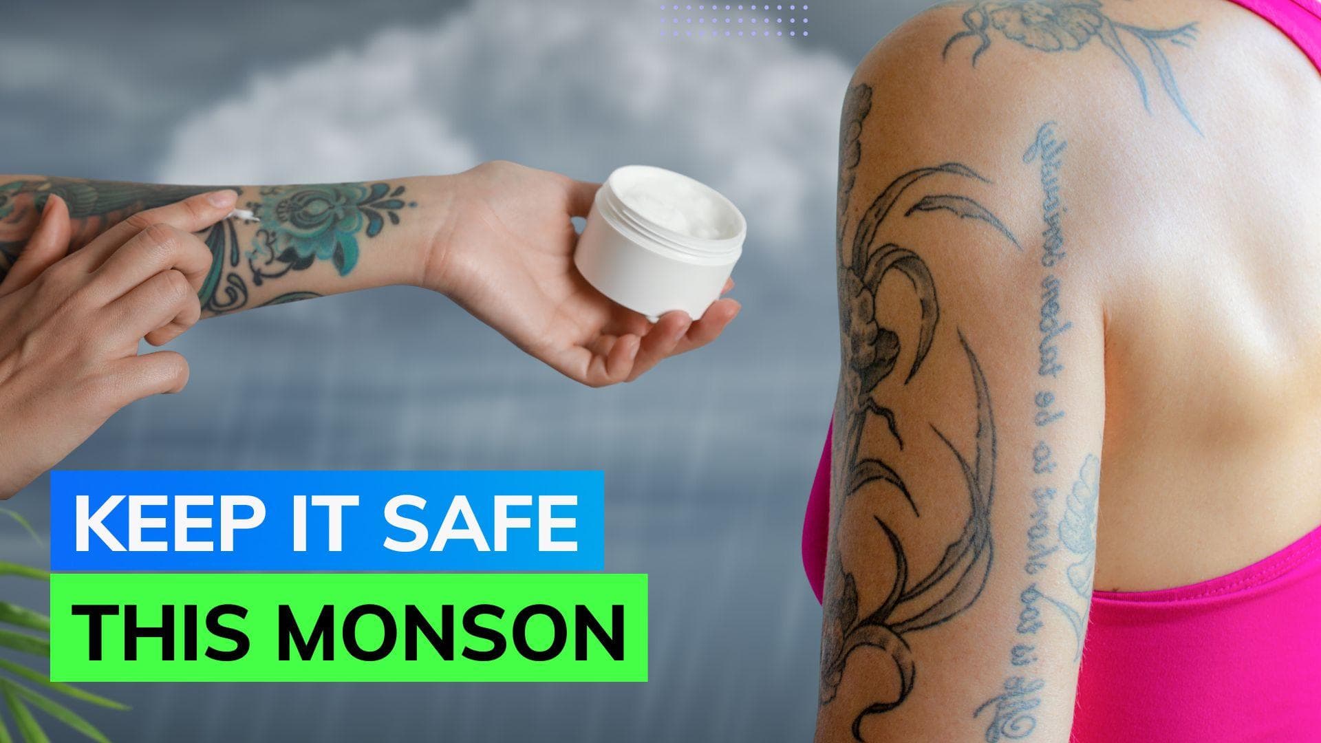 Monsoon Tattoo Care: Follow these 5 tips to avoid irritation and infection on the inked area