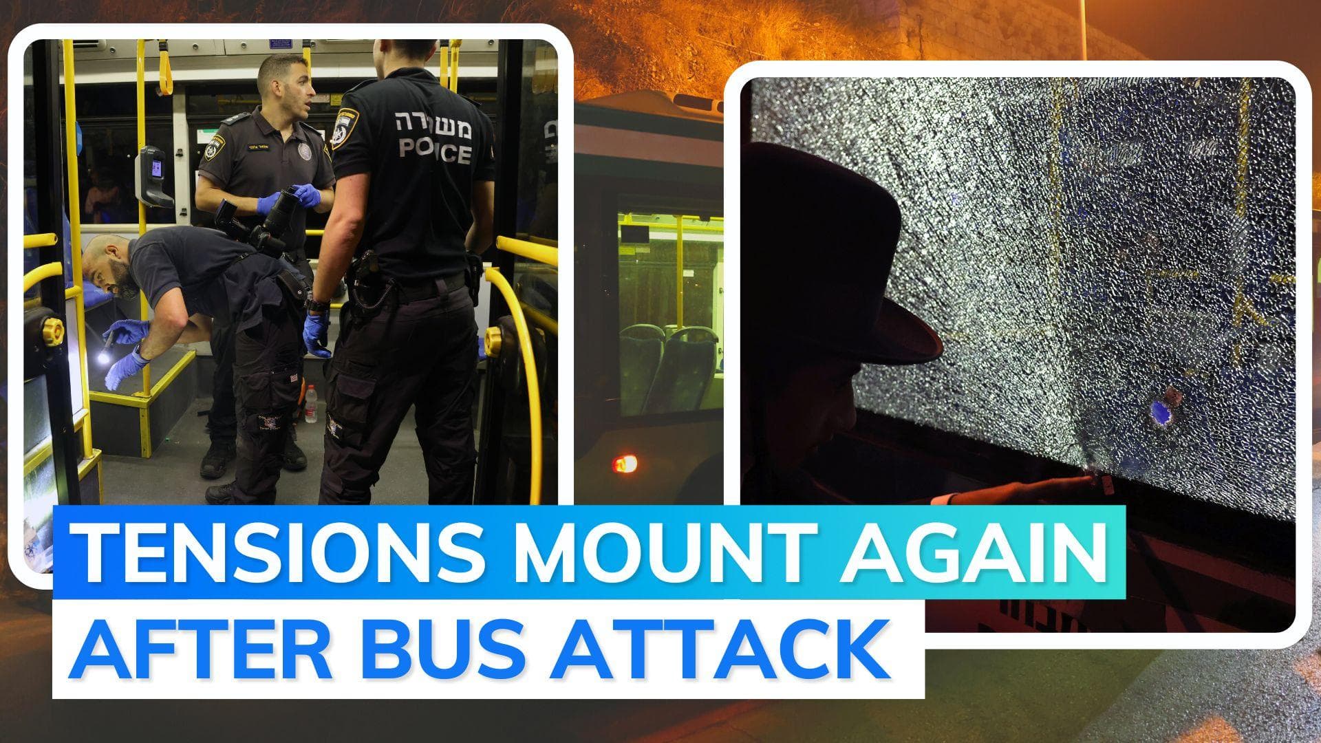 Eight Israelis wounded after gunman targets bus in Jerusalem