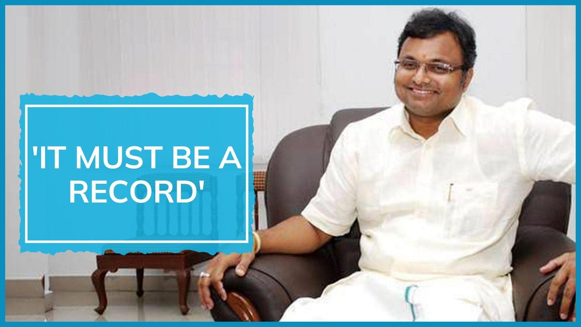 Karti Chidambaram accused of helping 250 Chinese with visa for Rs 50 lakh bribe, CBI raids follow