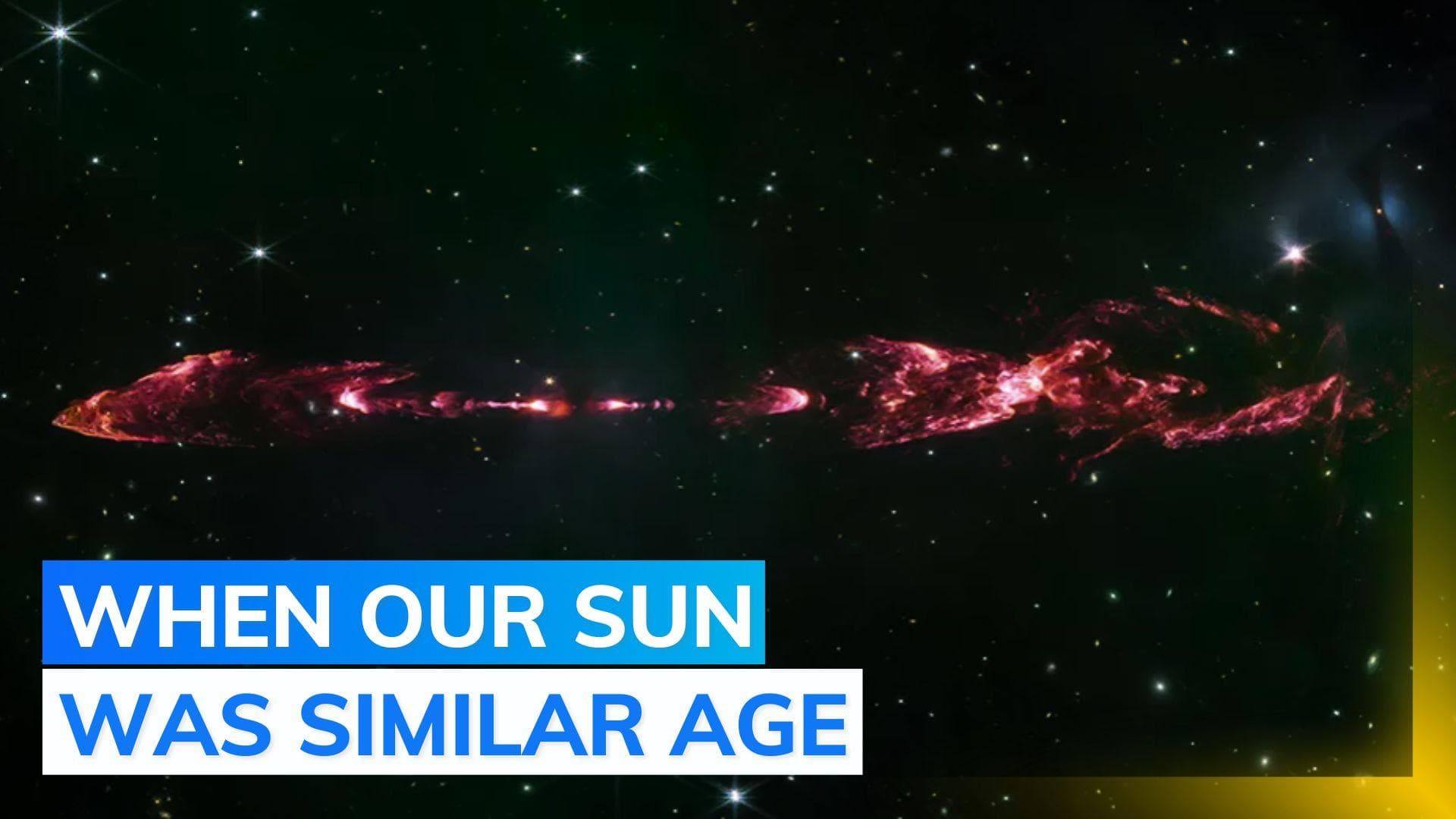 New James Webb telescope photo points to how our Sun would've looked as it was being born