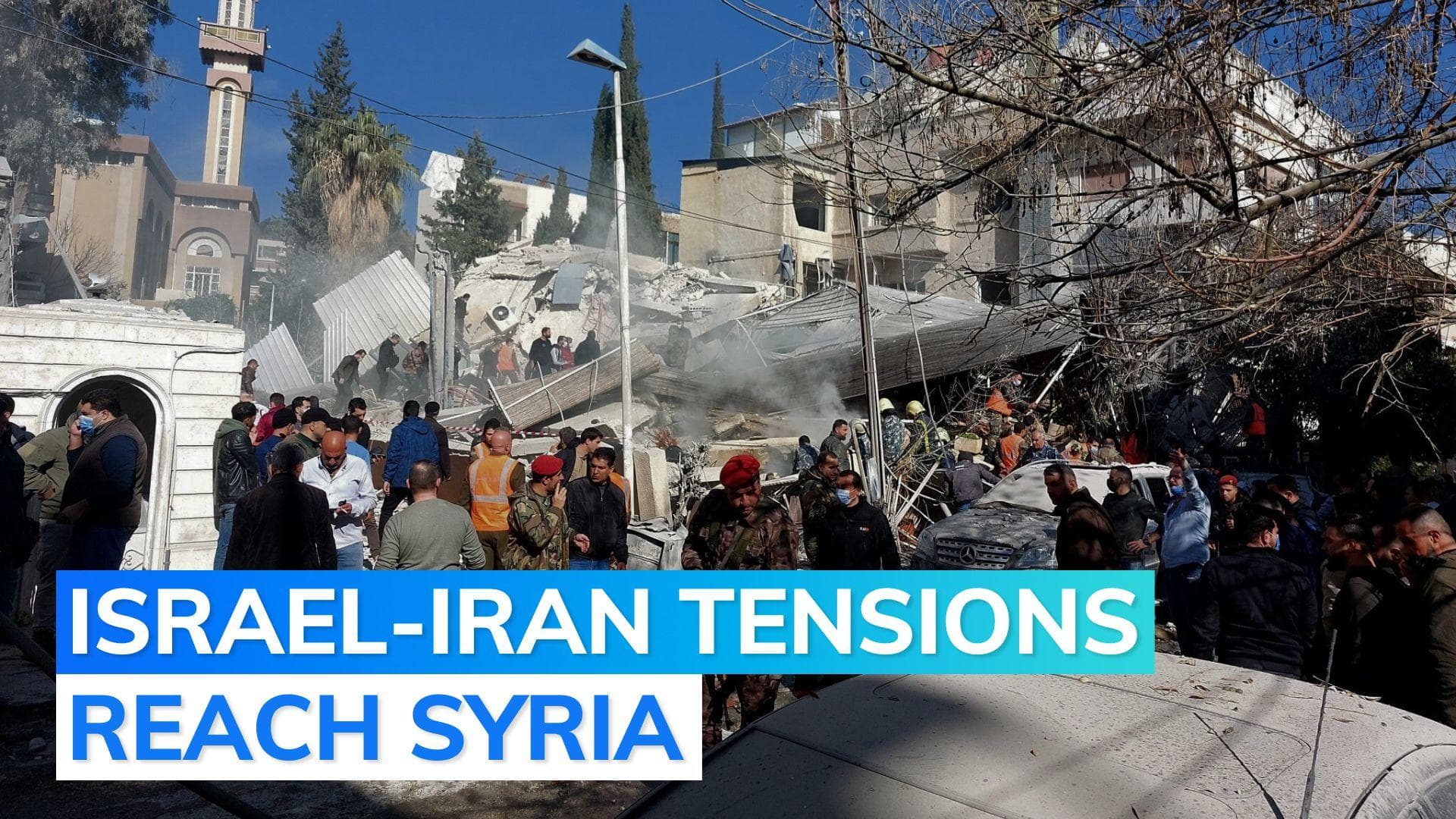 Iranian Guards' Syria spy chief among four killed in Israeli strikes