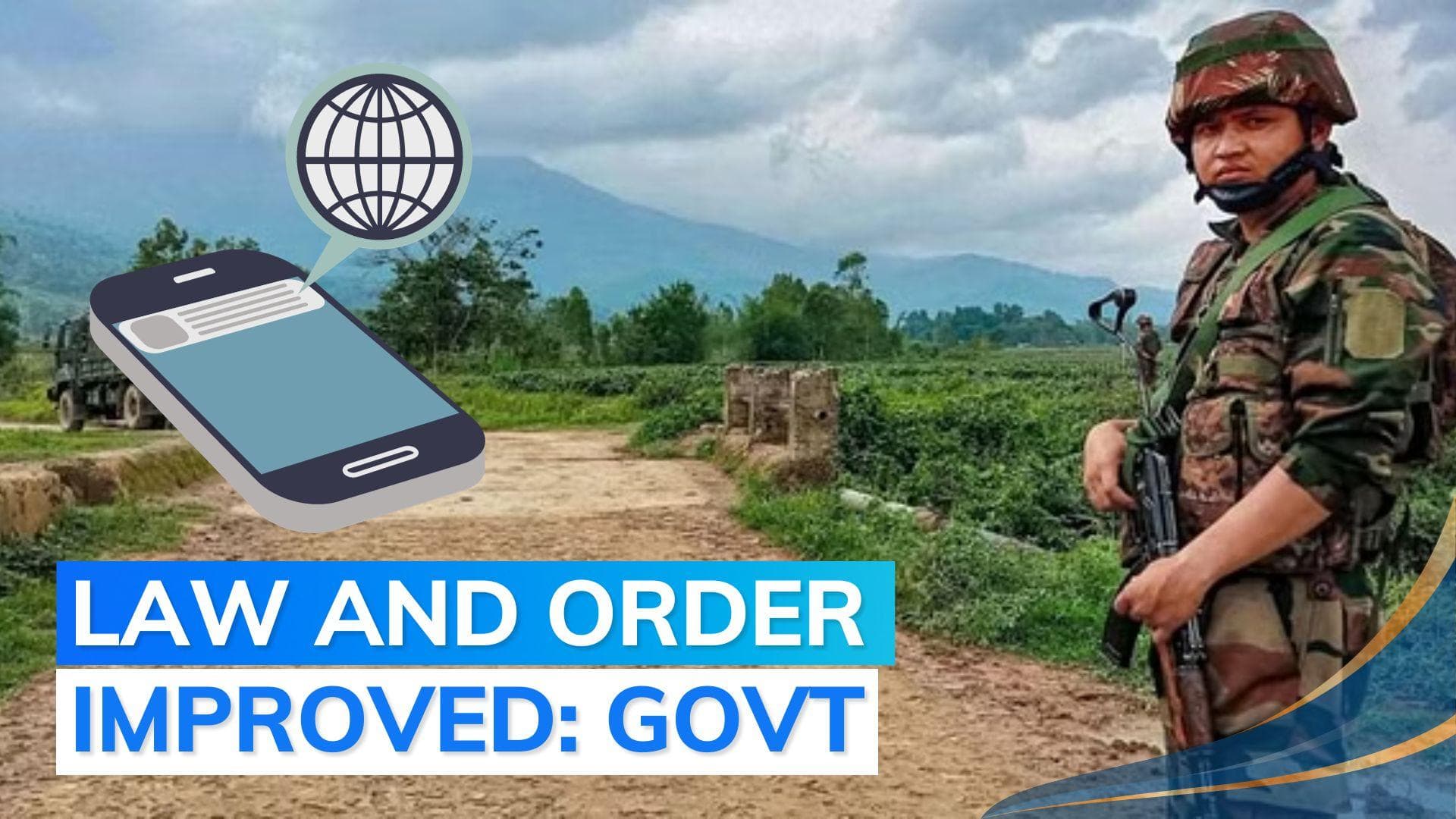 Manipur violence: mobile internet ban lifted in most parts of state