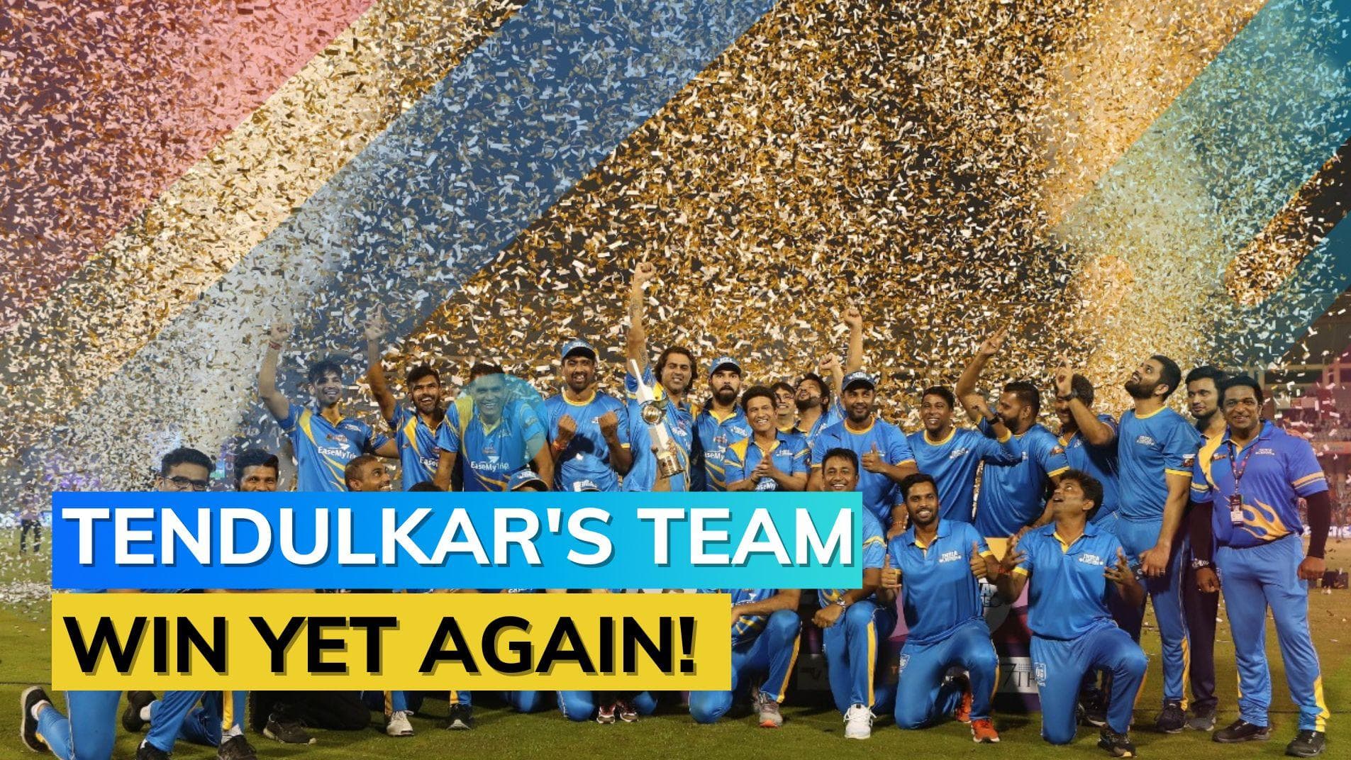 Naman Ojha, Vinay Kumar star as Sachin Tendulkar's India Legends win Road Safety World Series