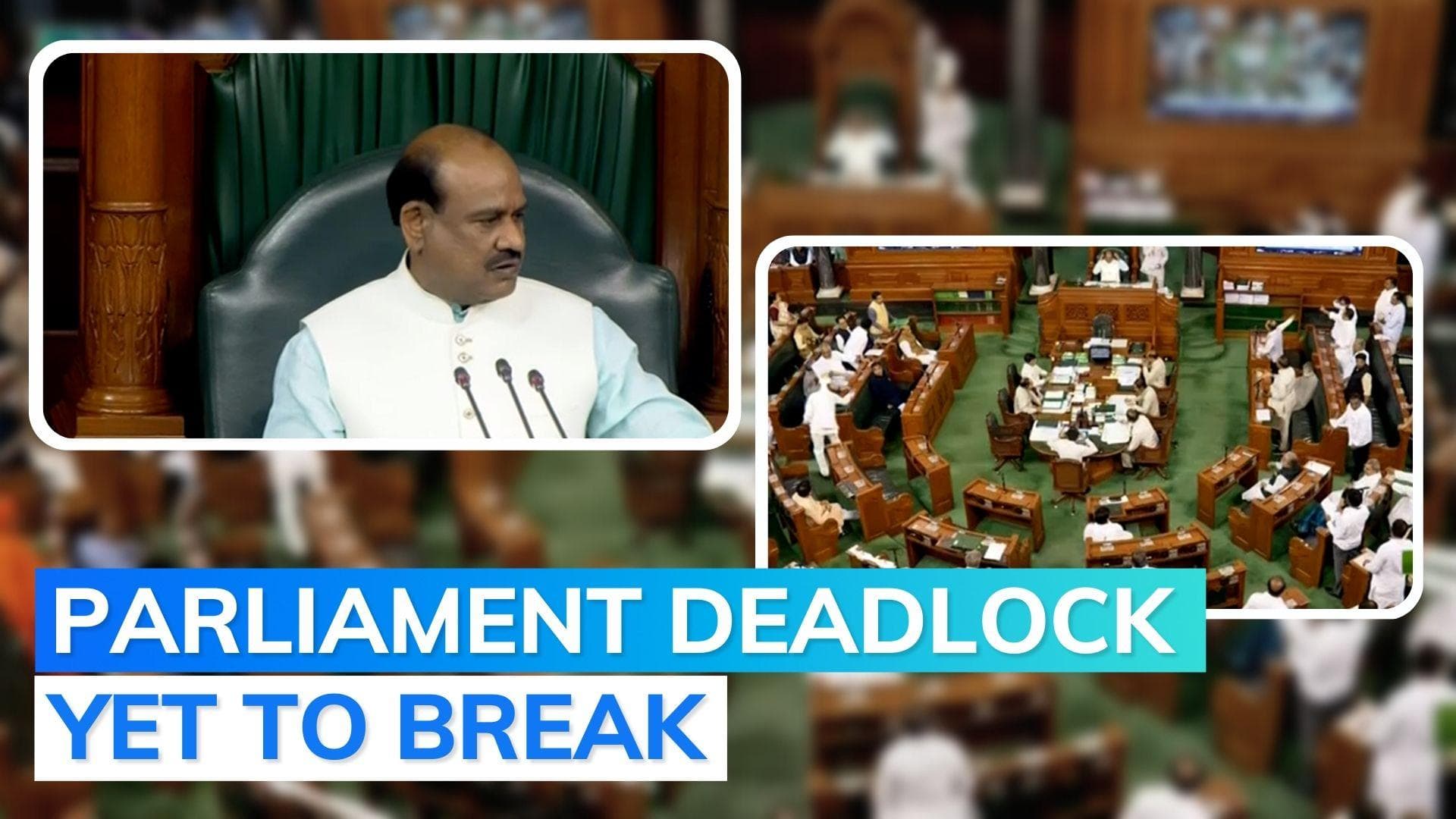 After 2-day break, Parliament reconvenes with protests, adjourned for 3 hours