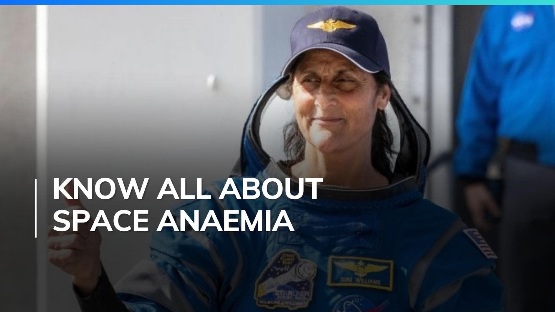 What is space anaemia that Sunita Williams may suffer from during prolonged space stay