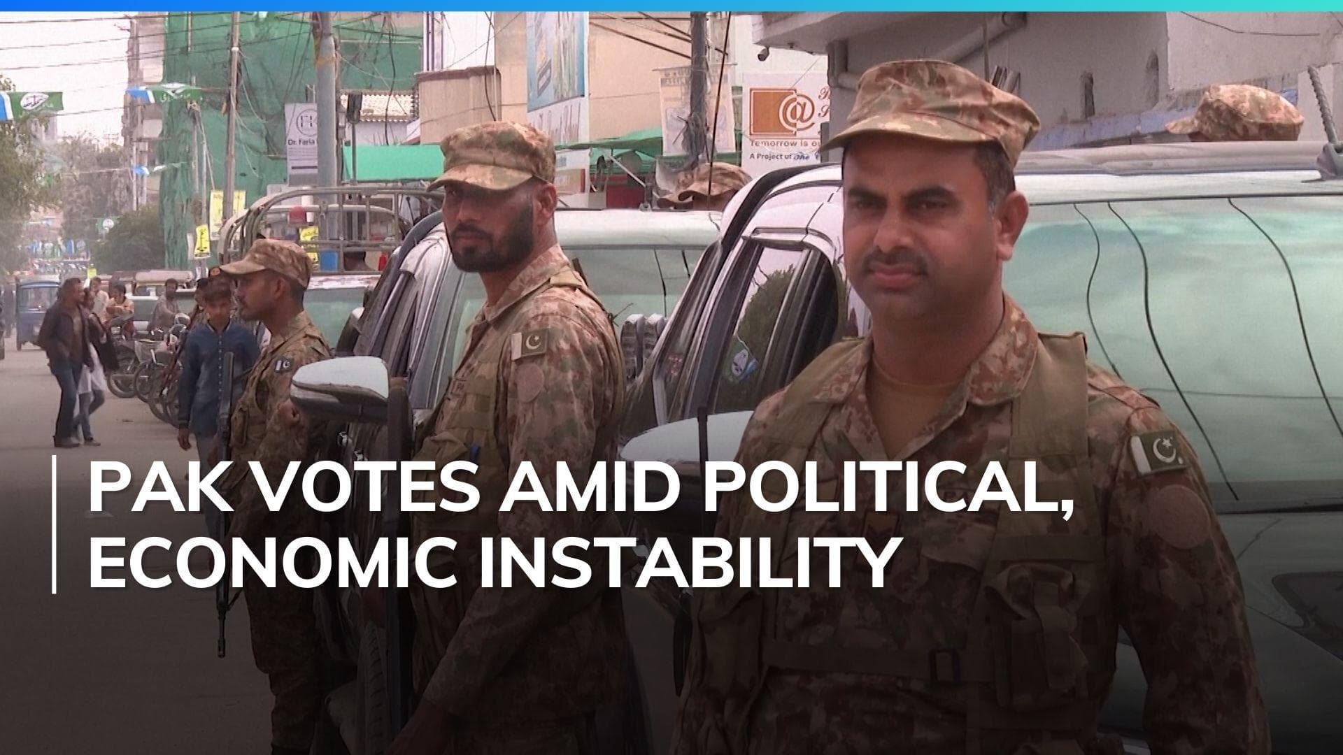 Pakistan votes to elect new government in high-stakes polls today