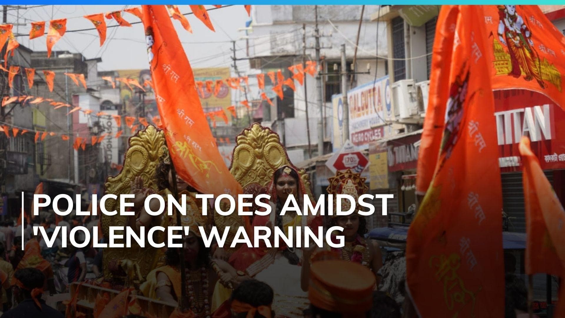 Bengal police on alert as Hindu Jagran Manch holds over 5,000 Ram Navami processions 