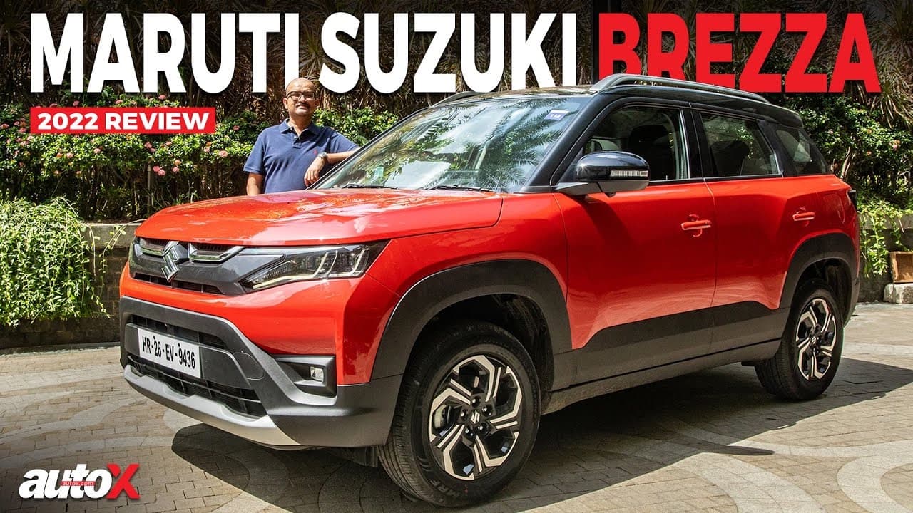 2022 Maruti Brezza Review | Compact SUV with Smart Hybrid engine and Sunroof | First Drive | autoX