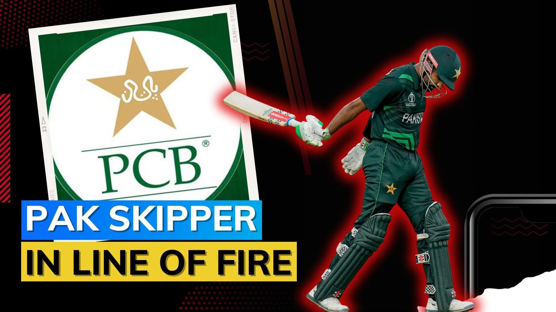 Babar Azam's future as Pakistan captain depends on WC campaign, hints PCB | ICC Cricket World Cup