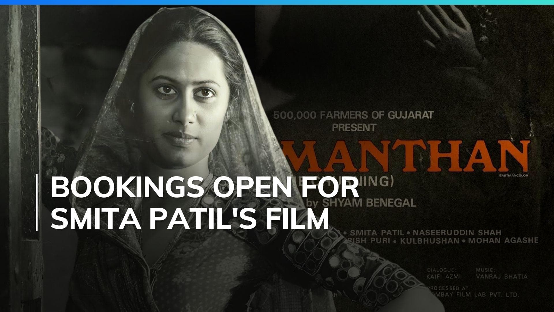 'Manthan': After Cannes premiere, restored version of Shyam Benegal's film to re-release in theatres 