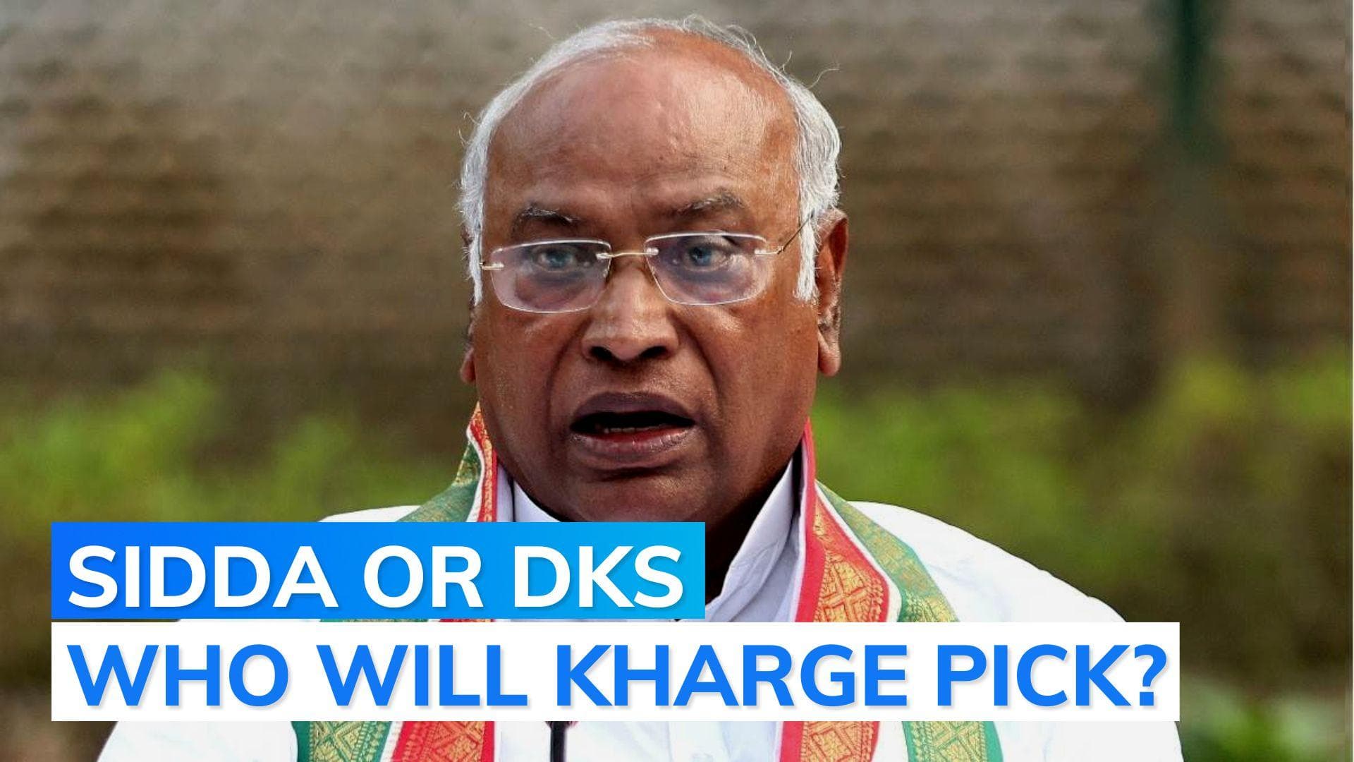 Congress President Mallikarjun Kharge to choose new Karnataka CM
