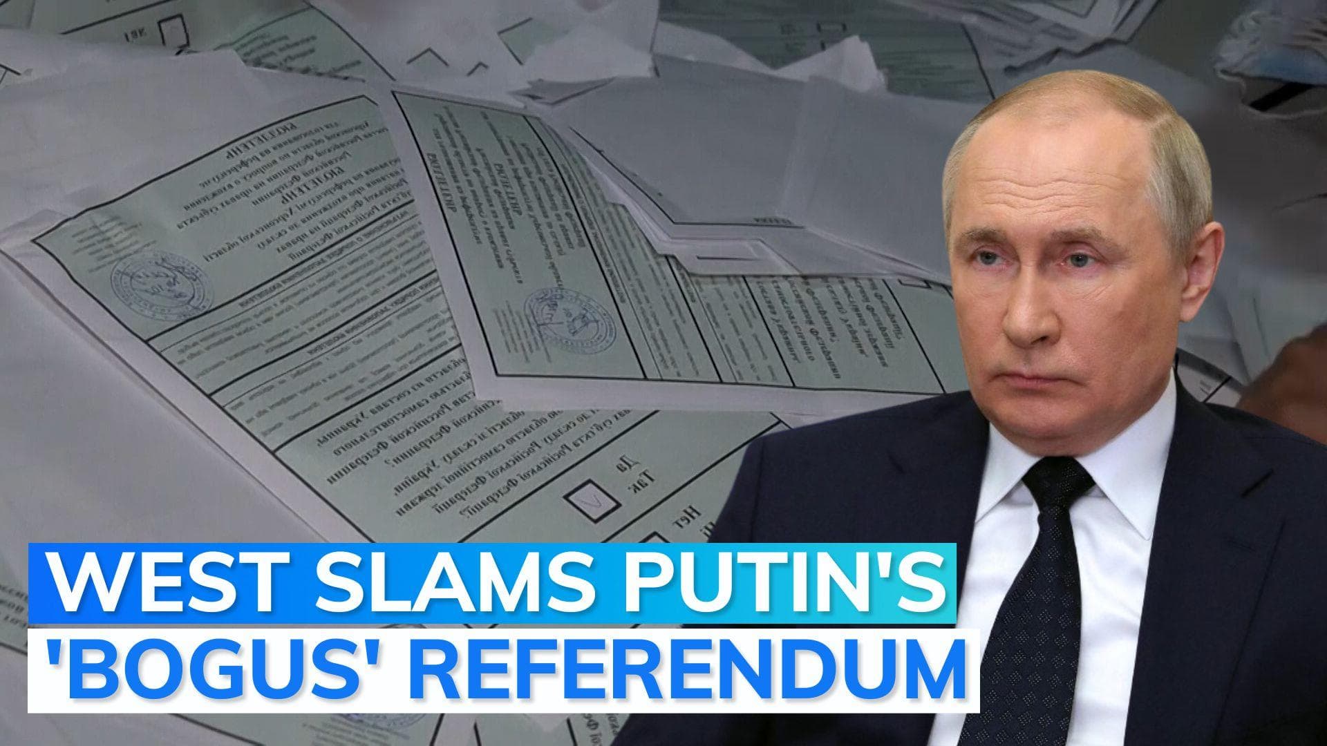 Explained: vote in four Ukrainian regions and Russia's strategy