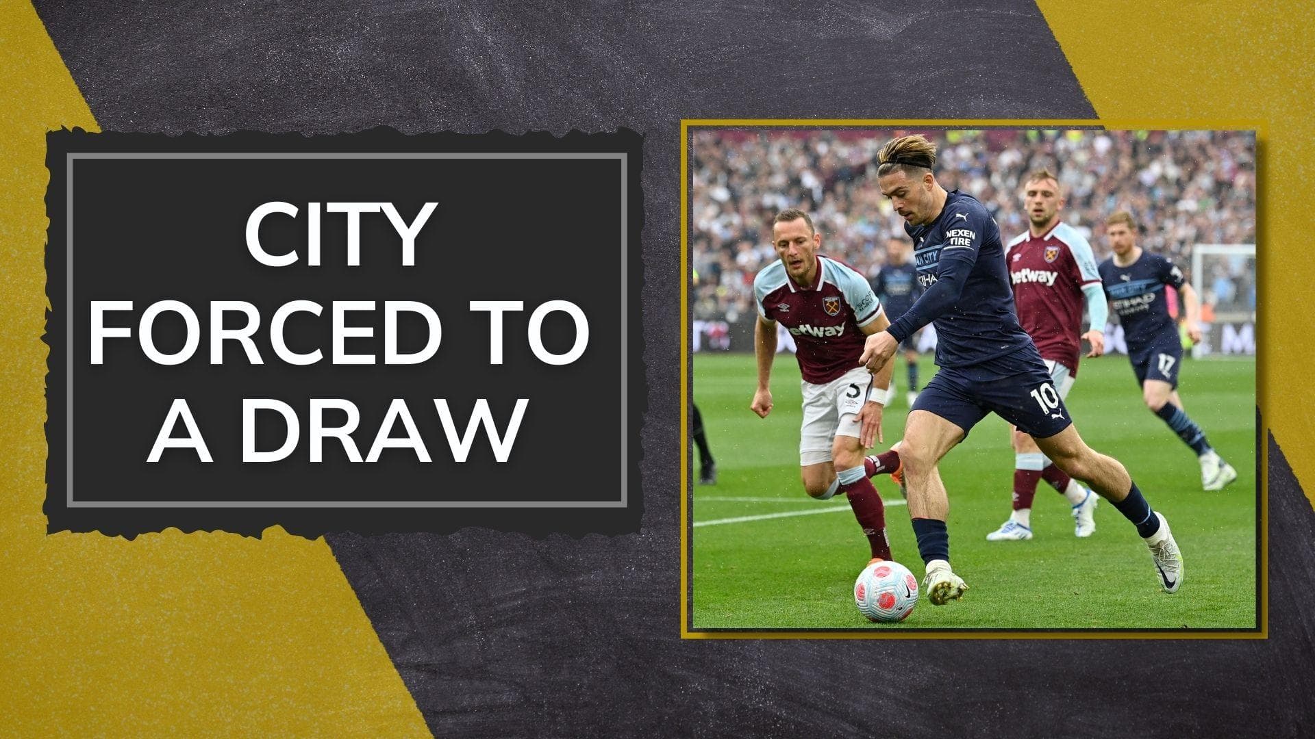 Premier League: West Ham United and Manchester City play out a draw