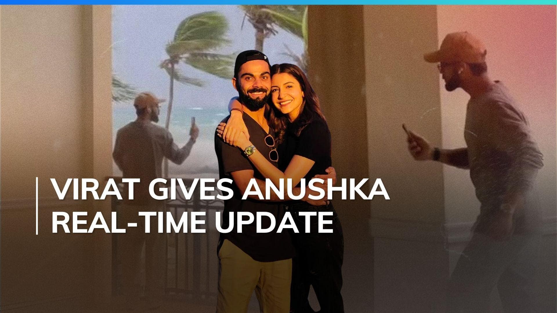 Anushka Sharma checks on Virat Kohli as Team India faces stranded situation in Barbados | Watch 