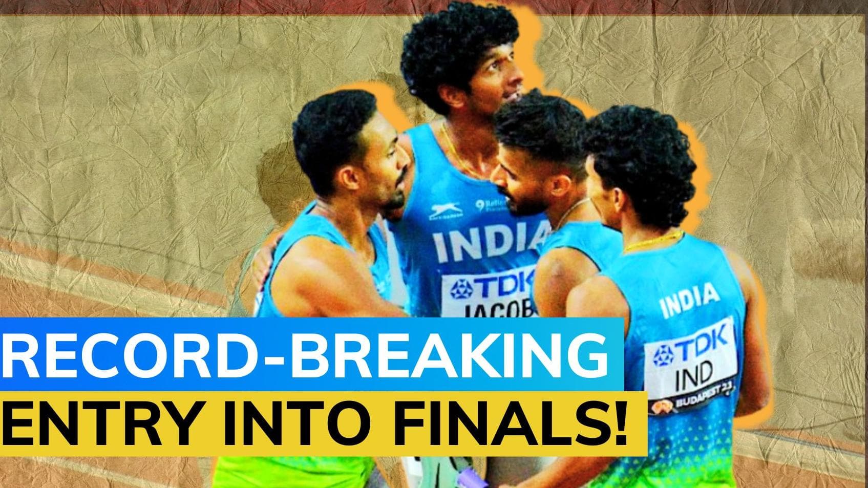 Indian men's 4x400m relay quartet creates history, qualifies for maiden World Championship final