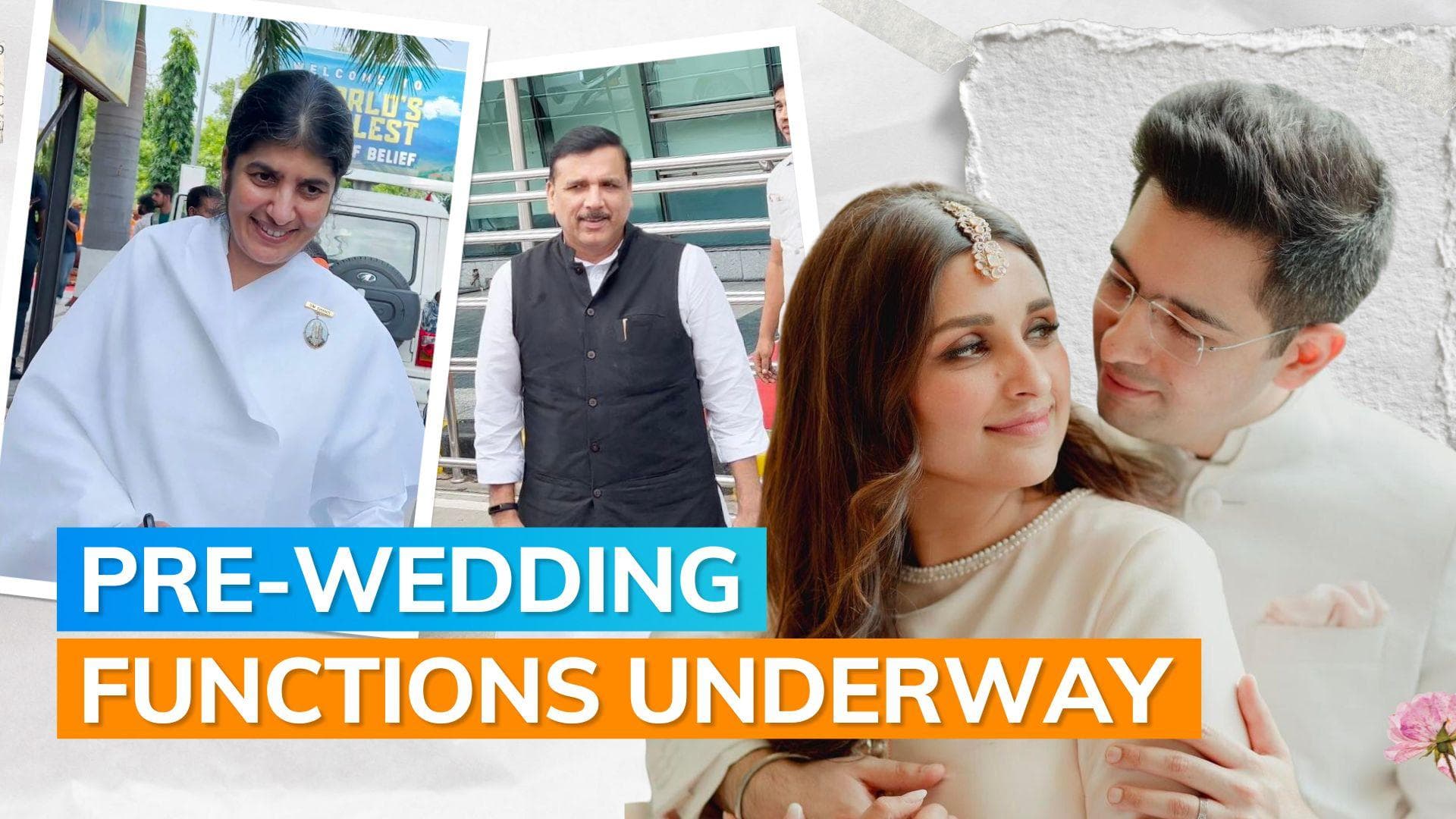 Parineeti Chopra-Raghav Chadha wedding: More guests arrive at venue; sneak peek into celebrations