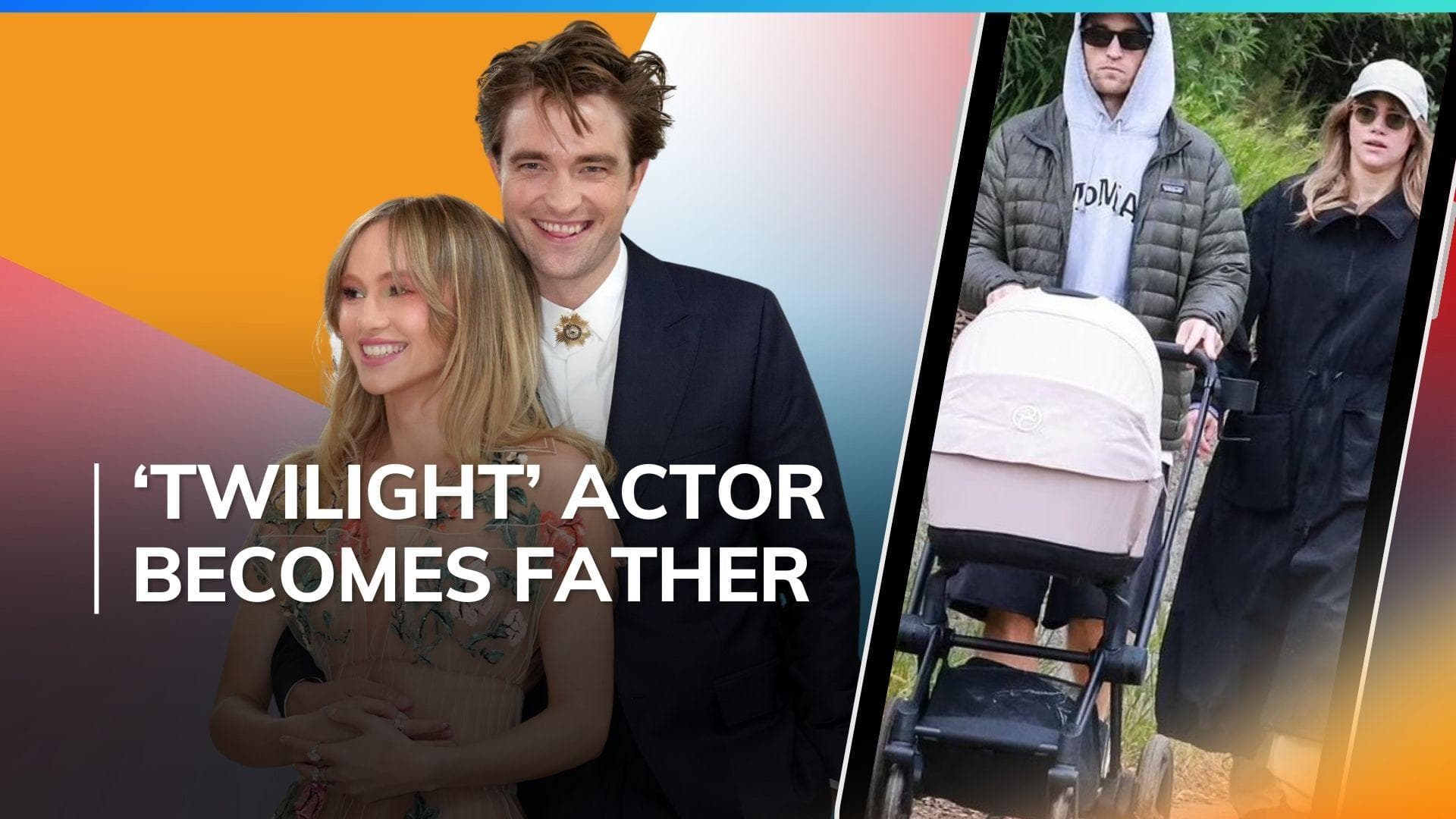 Robert Pattinson and Suki Waterhouse welcome their first baby; actor takes newborn on a stroll 