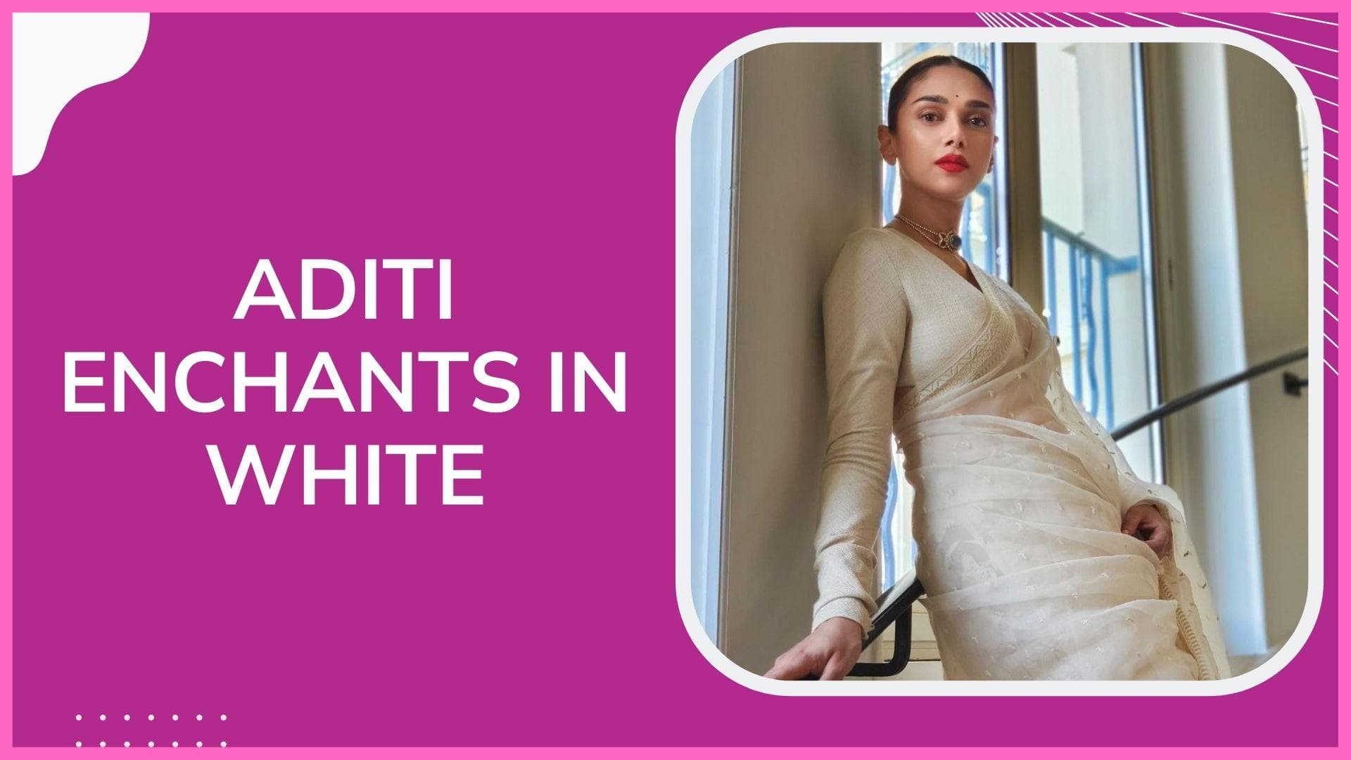 Cannes 2022: Aditi Rao Hydari makes her Cannes debut