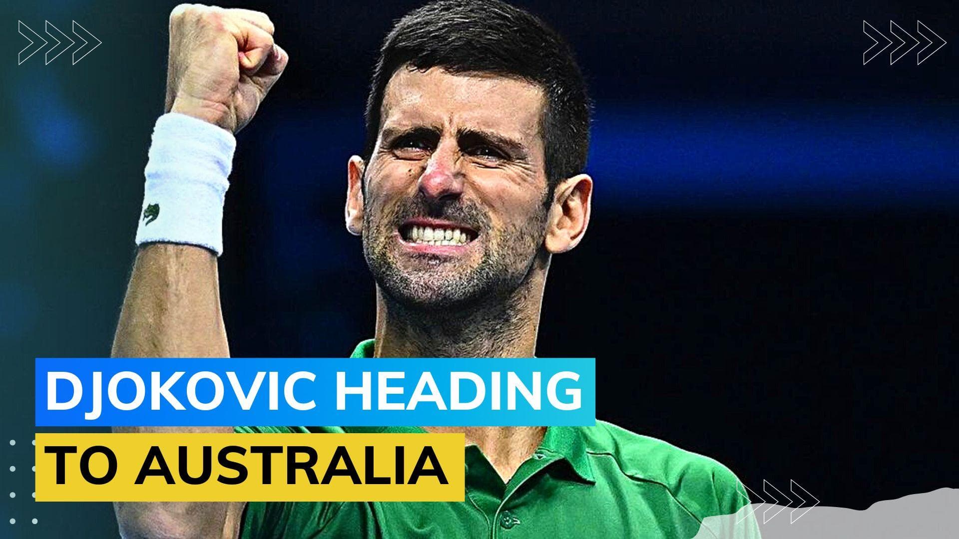 Novak Djokovic confirms his participation at 2023 Australian Open