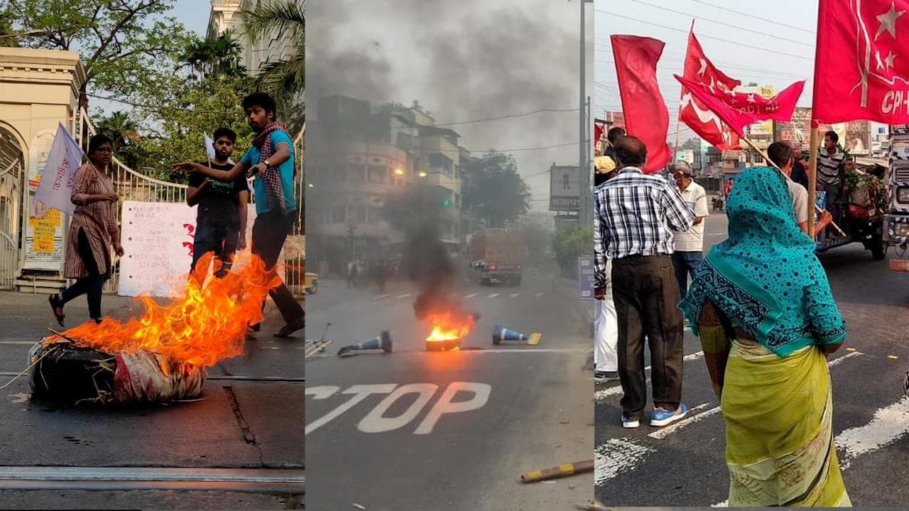 All India Strike: দেশজুড়ে বনধের ডাক, সকাল থেকেই বিক্ষোভ, বিক্ষিপ্ত অশান্তি