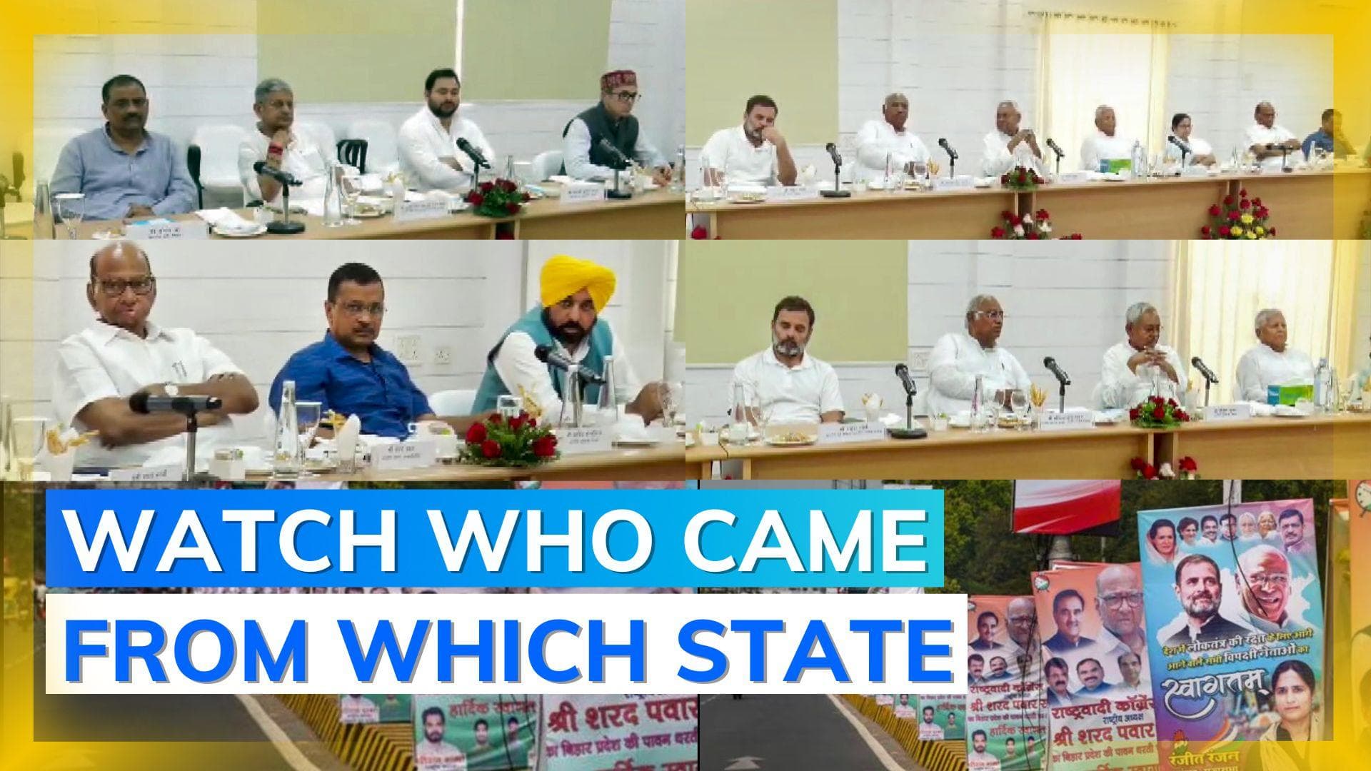 Opposition's joint meeting in Patna underway: Over 15 parties in attendance