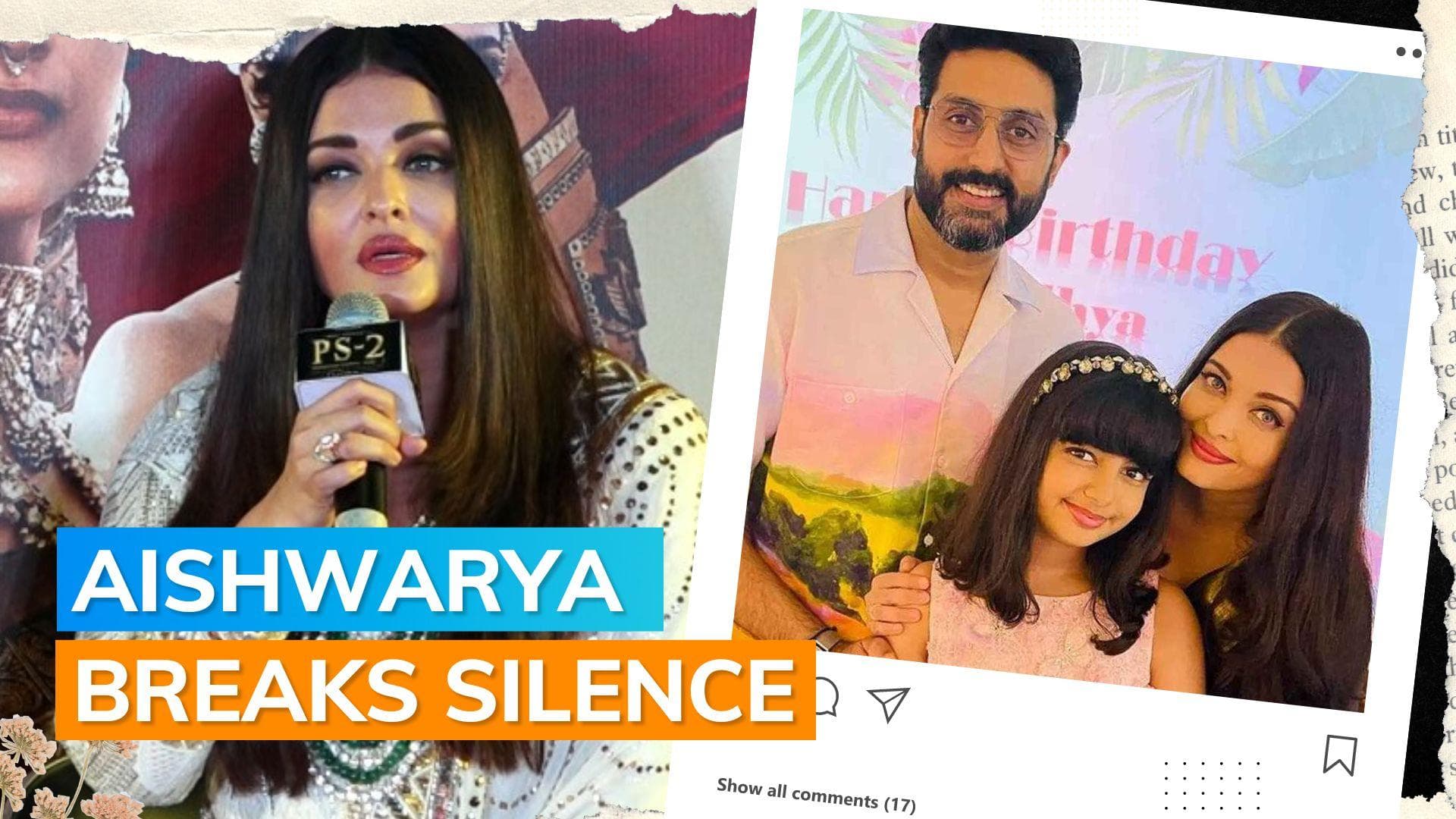 Aishwarya Rai Bachchan reacts to Aaradhya Bachchan's fake news case: 'False writing is insensitive...'
