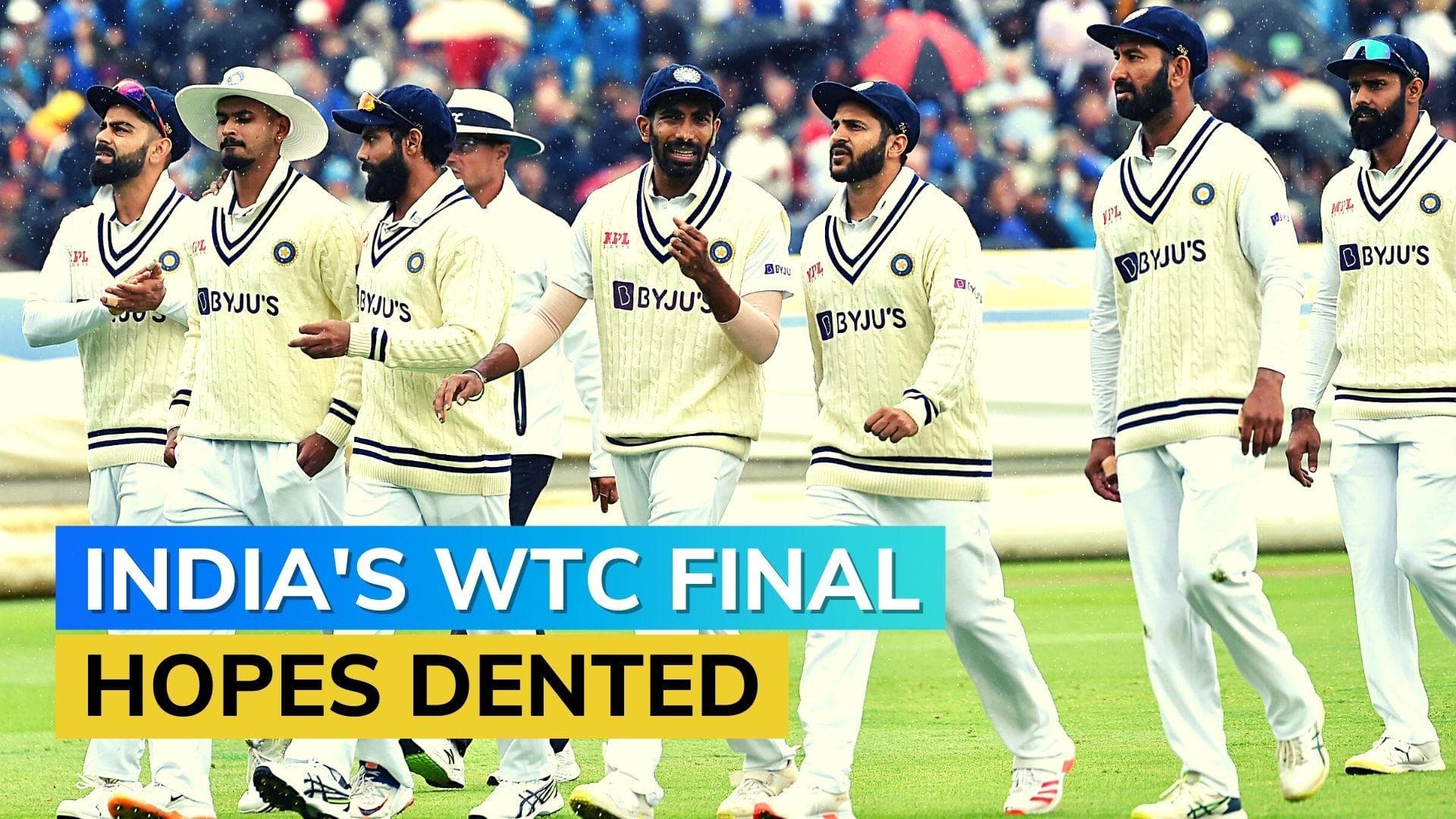 WTC Points Table: India slip below Pakistan to No. 4 after over-rate penalty in the Edgbaston Test