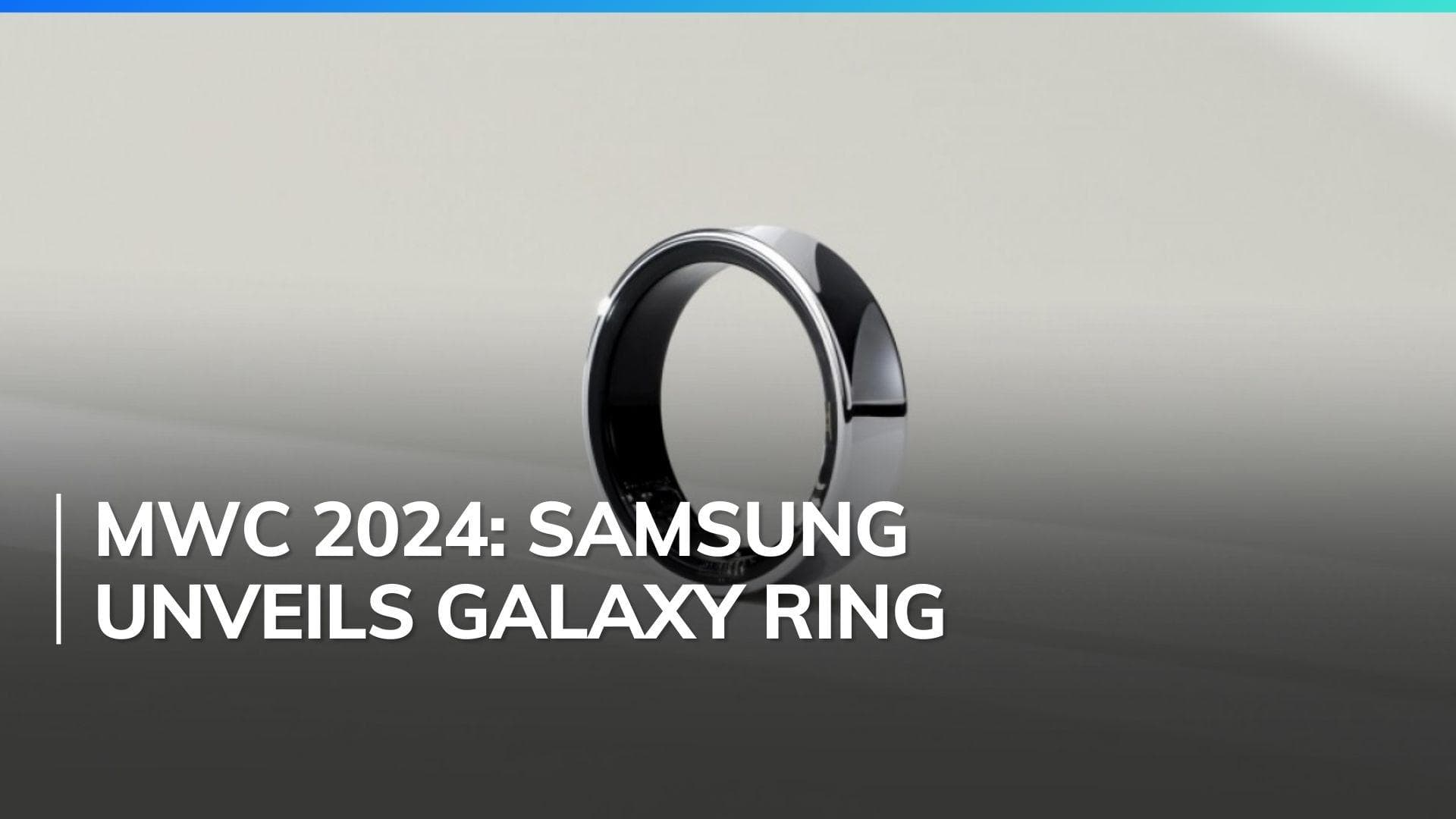 Samsung unveils Galaxy Ring at MWC 2024: Focus on health tracking